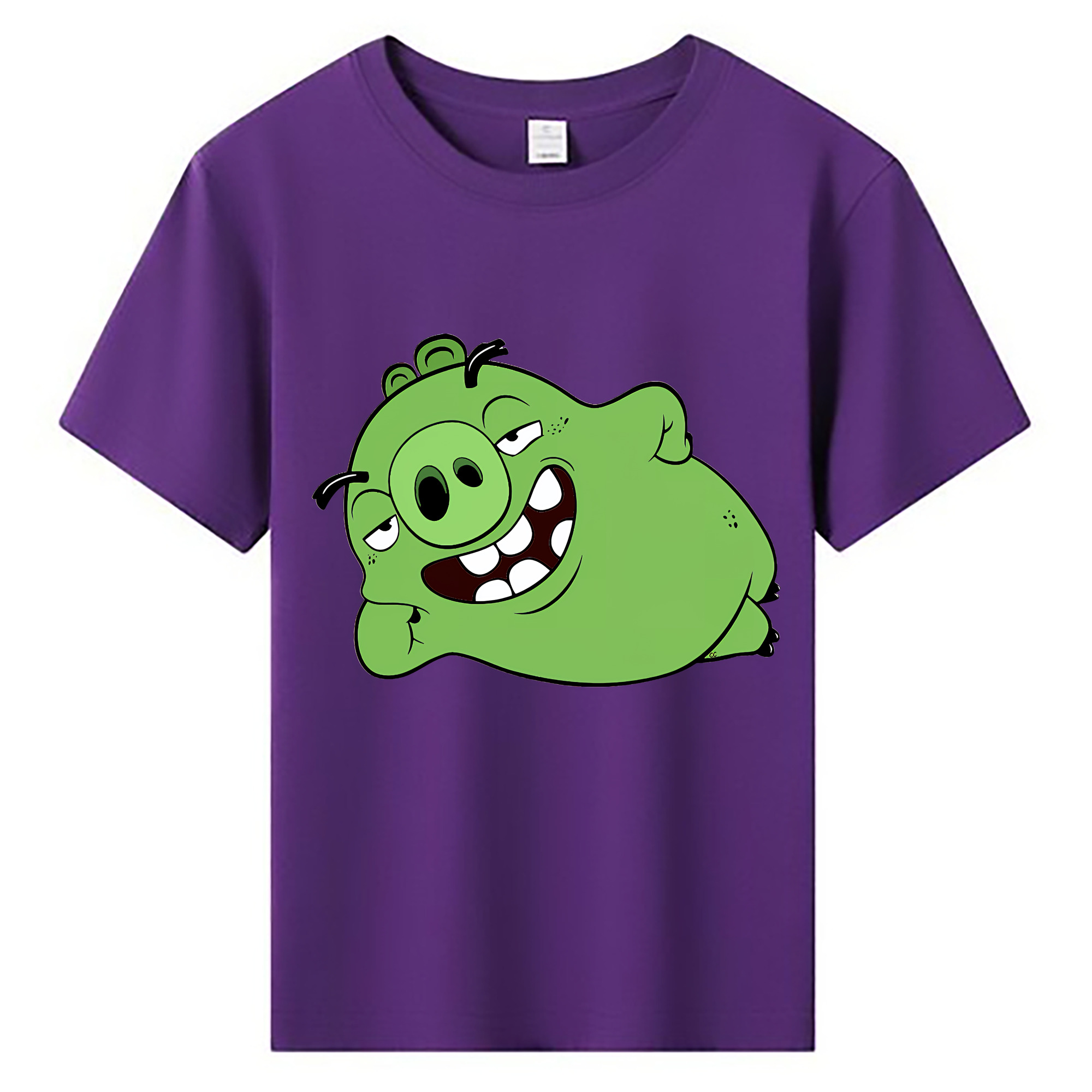 （画像用） Angry Birds アングリーバード 綿100％キッズTシャツ（フロントプリント）
