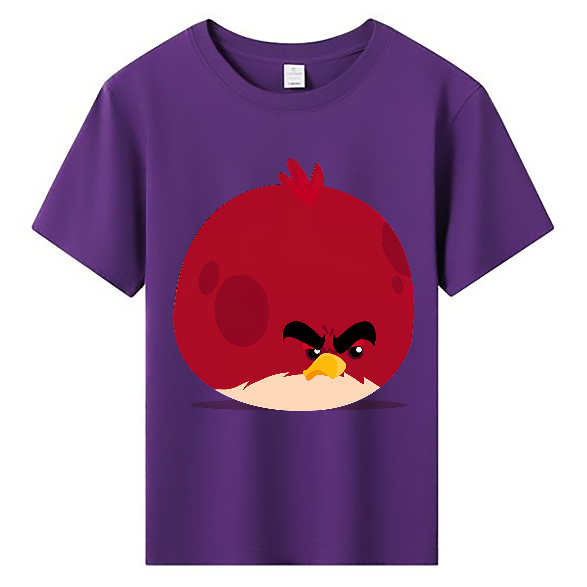 （画像用） Angry Birds アングリーバード 綿100％キッズTシャツ（フロントプリント）