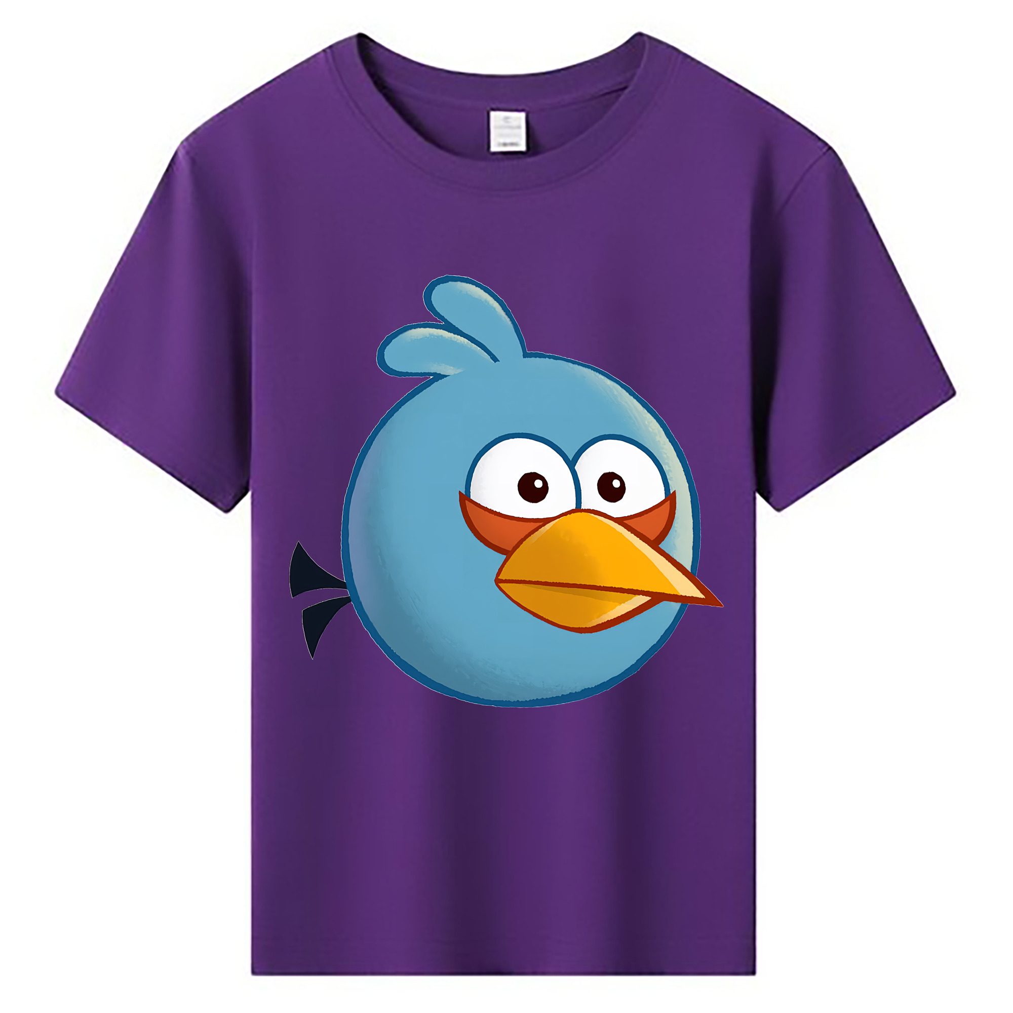 （画像用） Angry Birds アングリーバード 綿100％キッズTシャツ（フロントプリント）