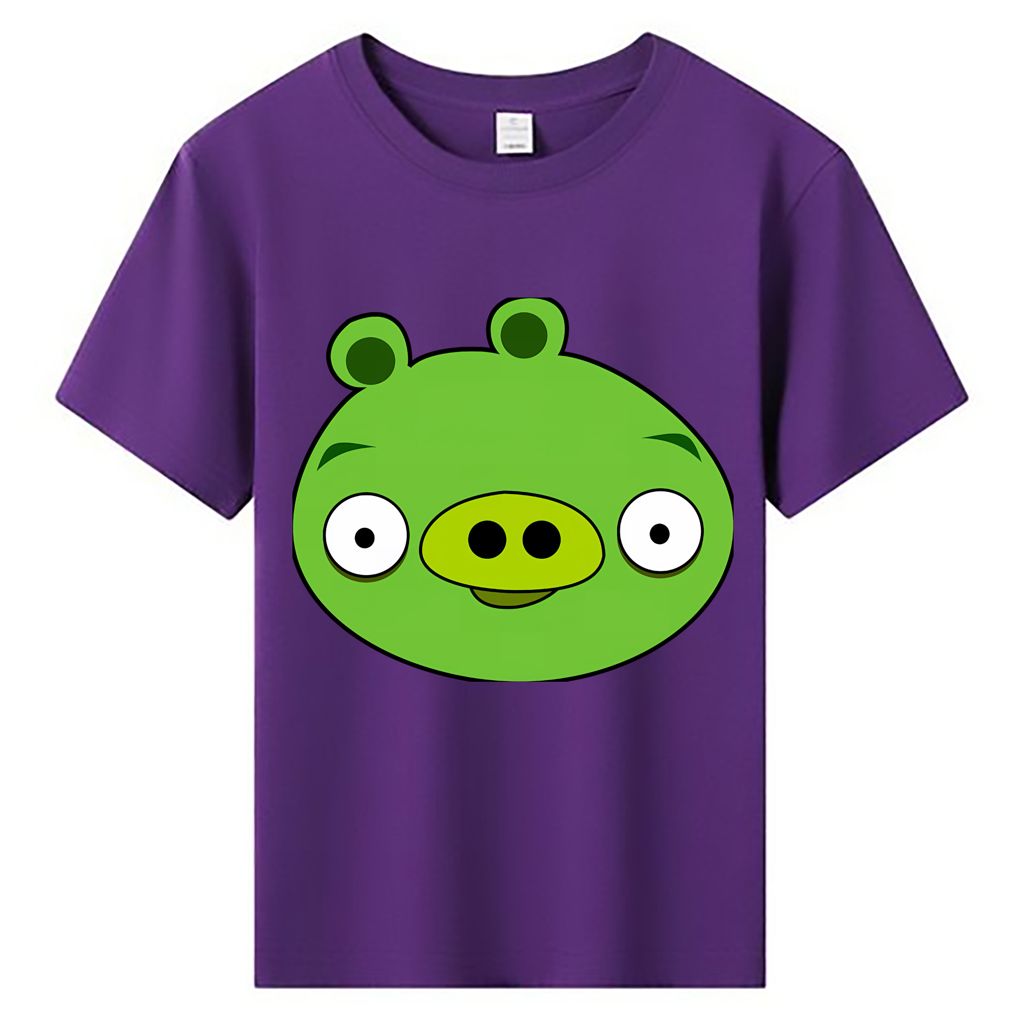 （画像用） Angry Birds アングリーバード 綿100％キッズTシャツ（フロントプリント）