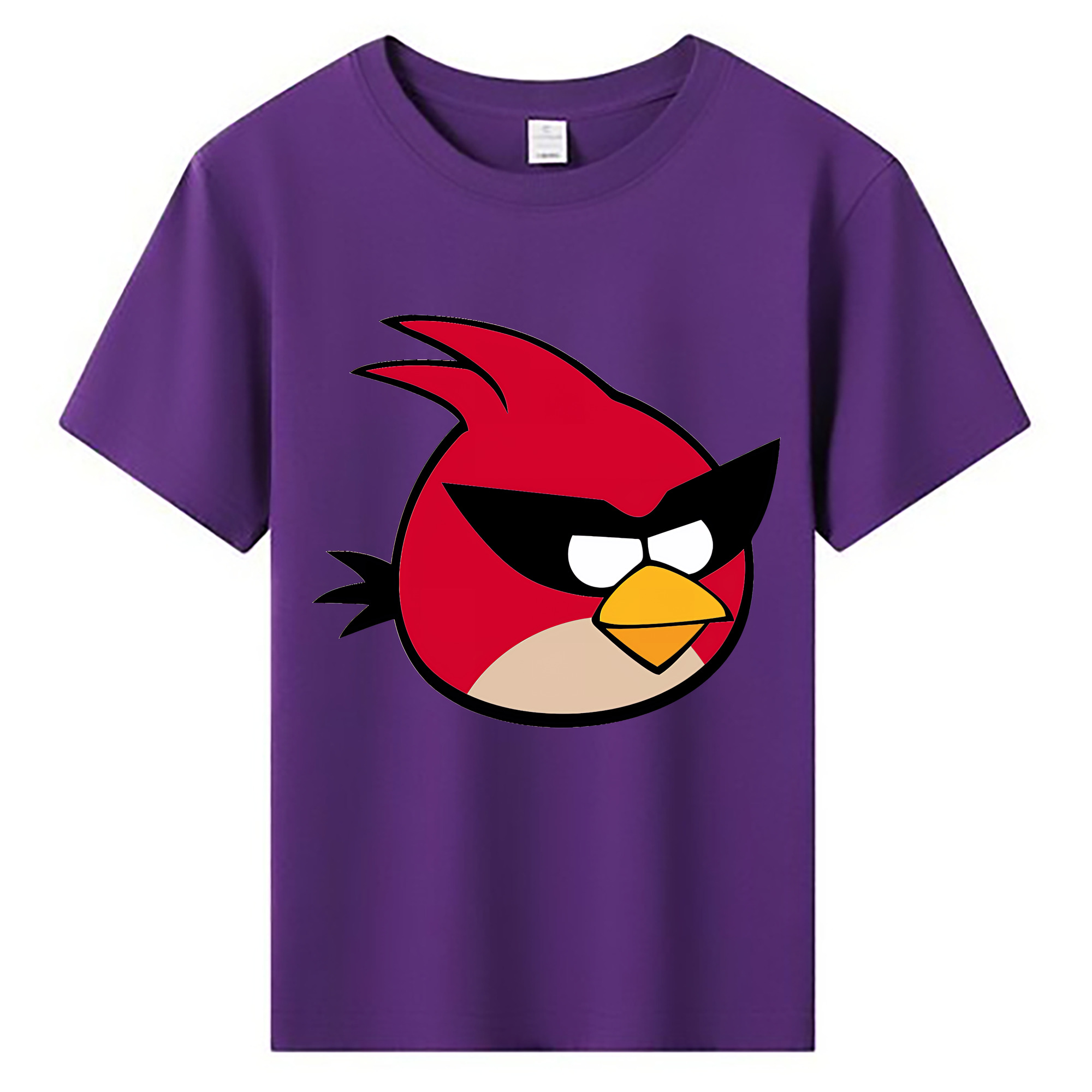 （画像用） Angry Birds アングリーバード 綿100％キッズTシャツ（フロントプリント）