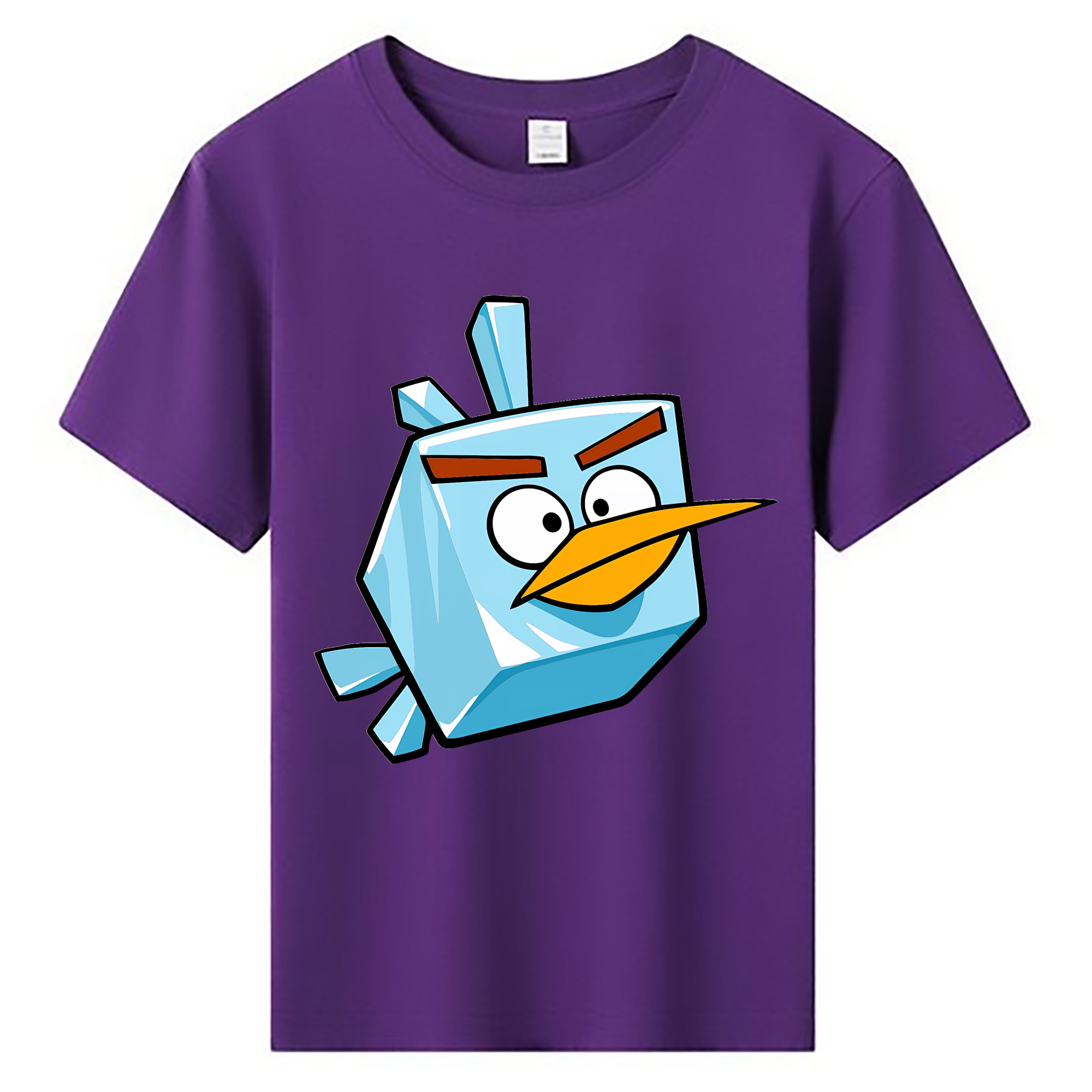 （画像用） Angry Birds アングリーバード 綿100％キッズTシャツ（フロントプリント）