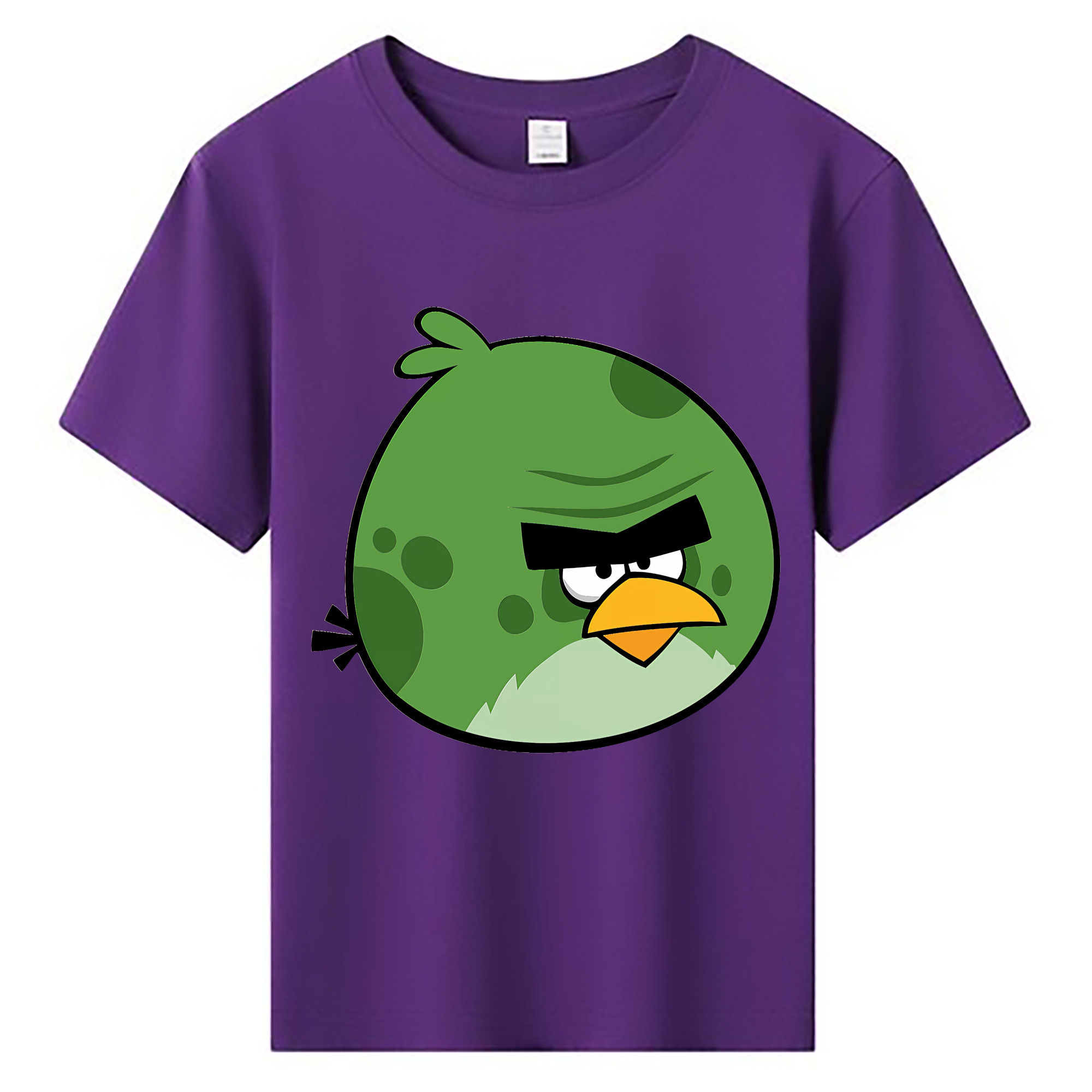 （画像用） Angry Birds アングリーバード 綿100％キッズTシャツ（フロントプリント）