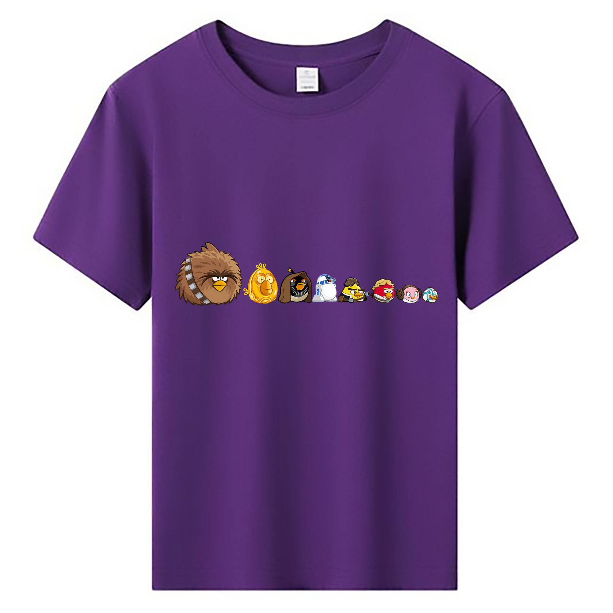 （画像用） Angry Birds アングリーバード 綿100％キッズTシャツ（フロントプリント）