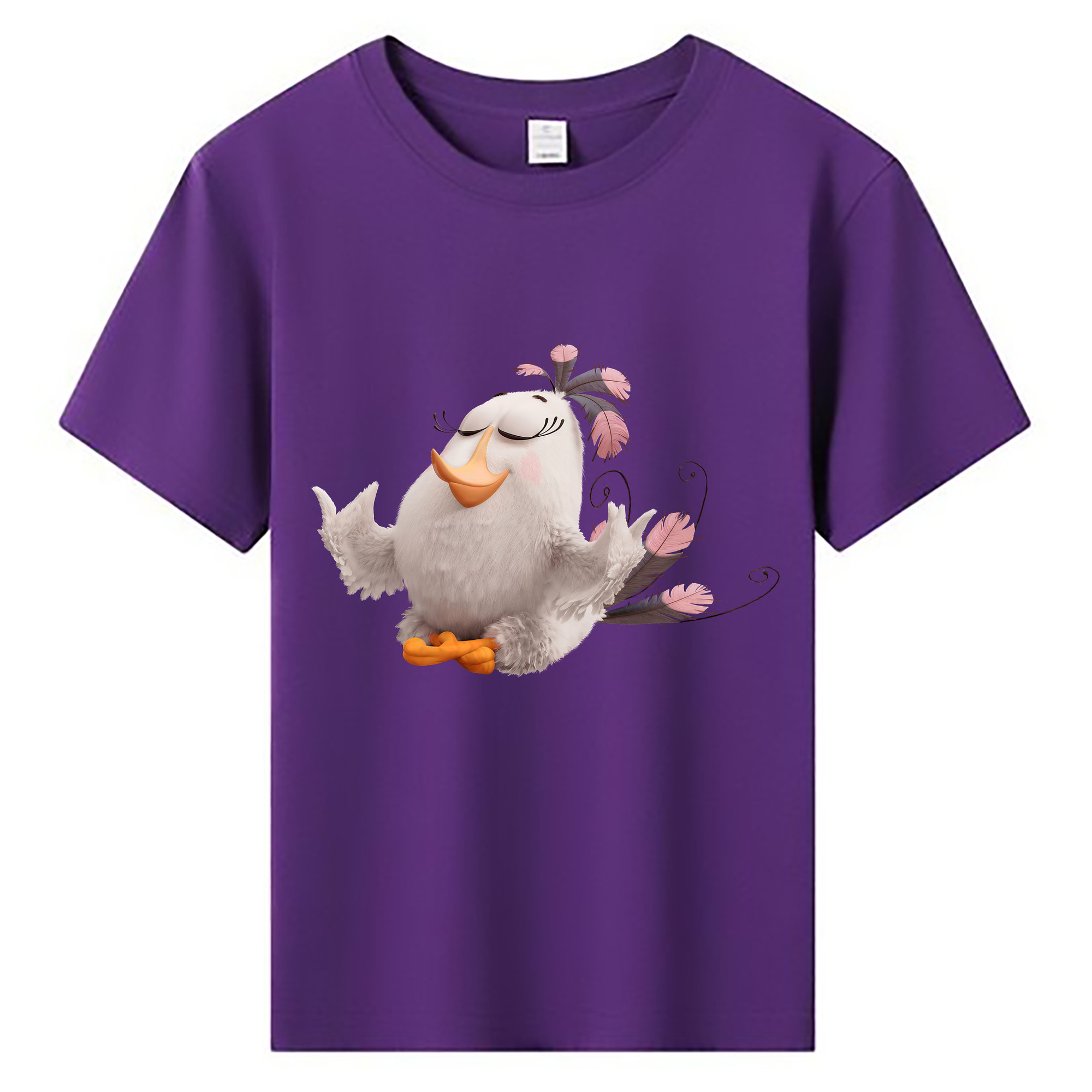 （画像用） Angry Birds アングリーバード 綿100％キッズTシャツ（フロントプリント）