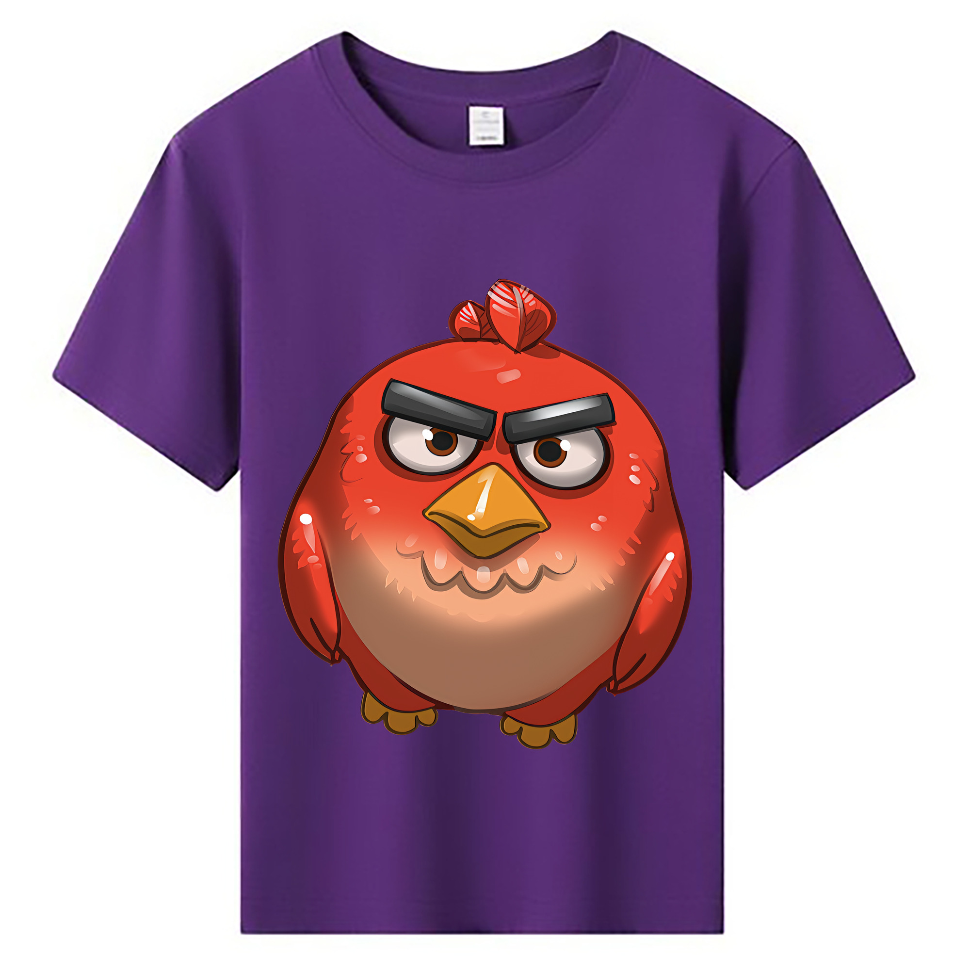 （画像用） Angry Birds アングリーバード 綿100％キッズTシャツ（フロントプリント）
