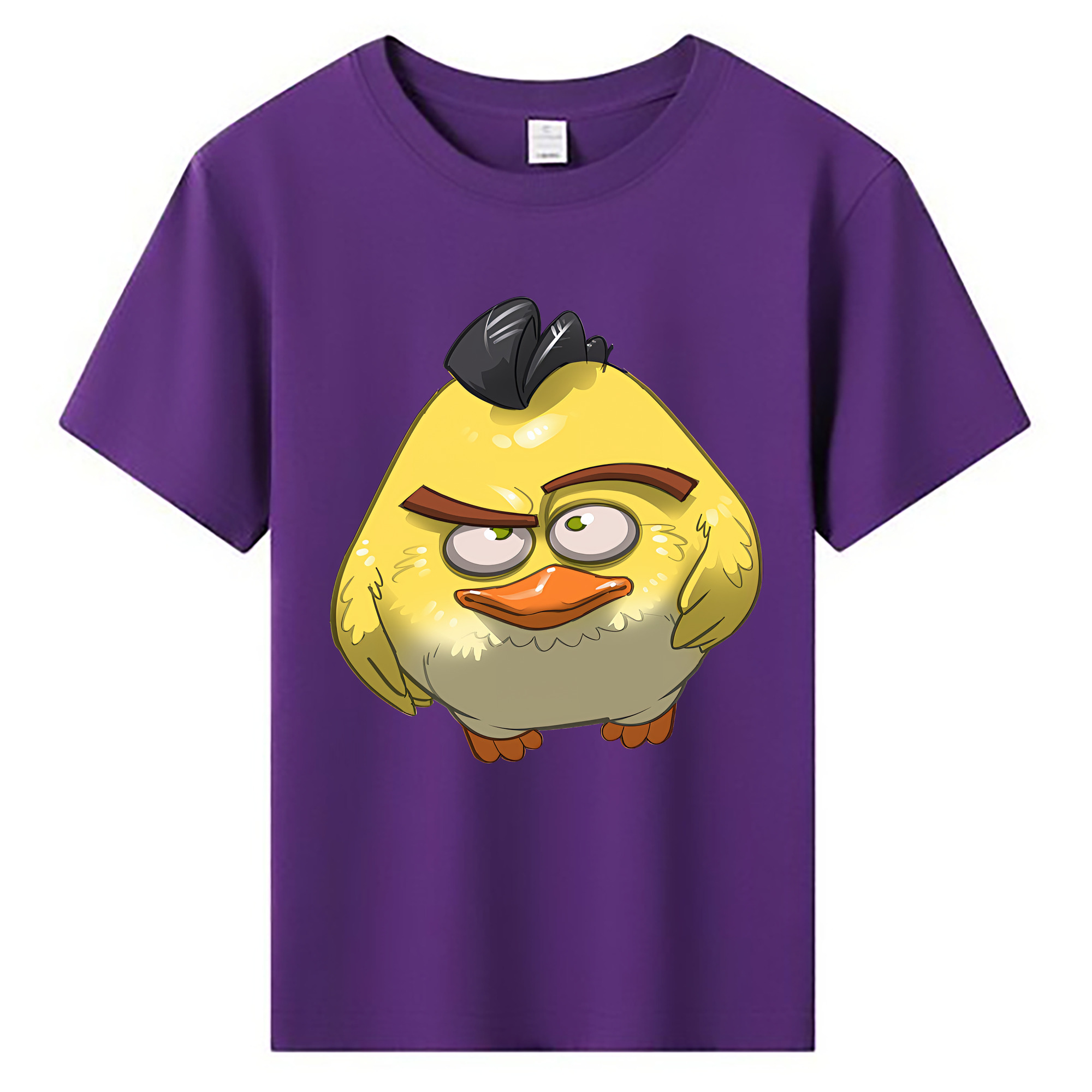（画像用） Angry Birds アングリーバード 綿100％キッズTシャツ（フロントプリント）