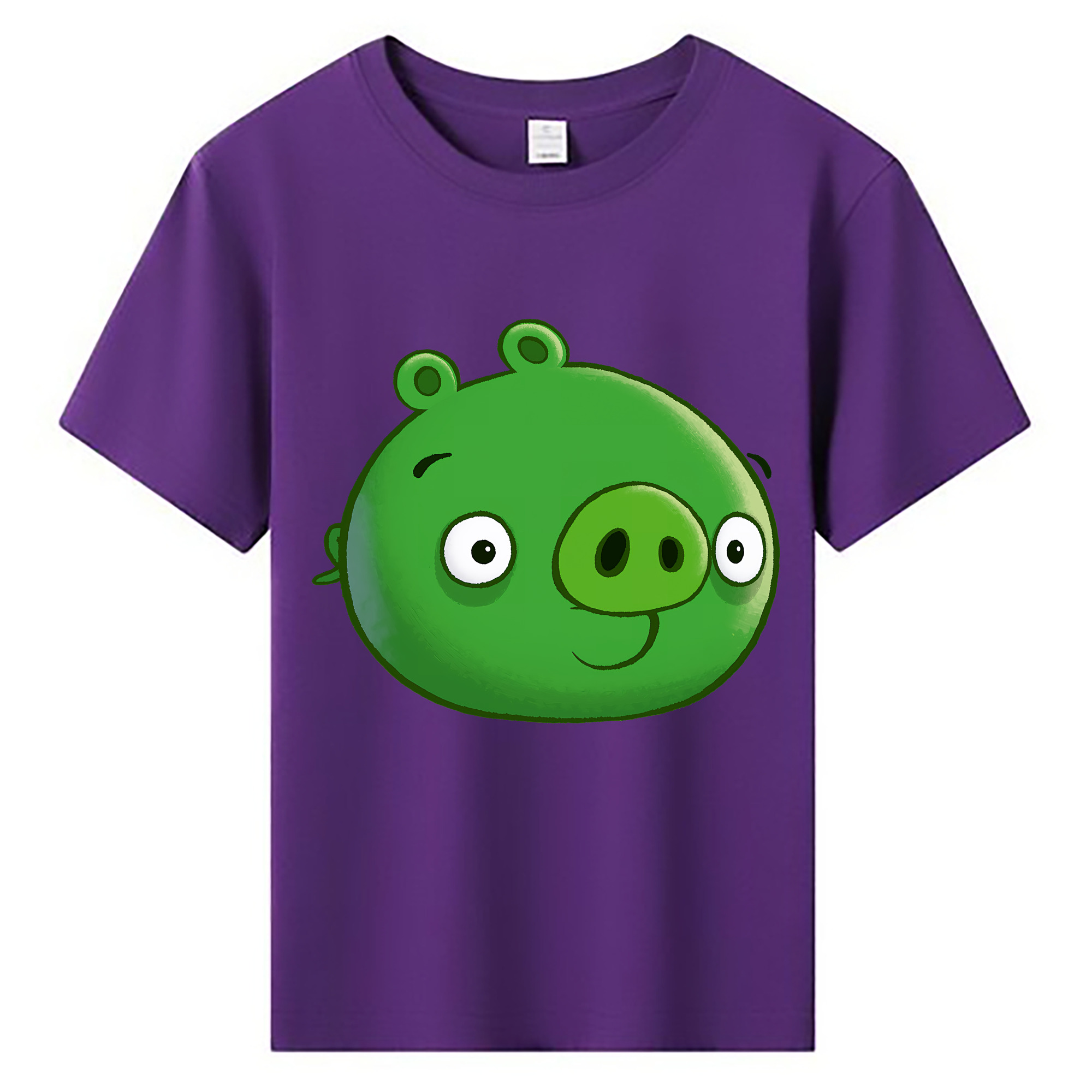 （画像用） Angry Birds アングリーバード 綿100％キッズTシャツ（フロントプリント）