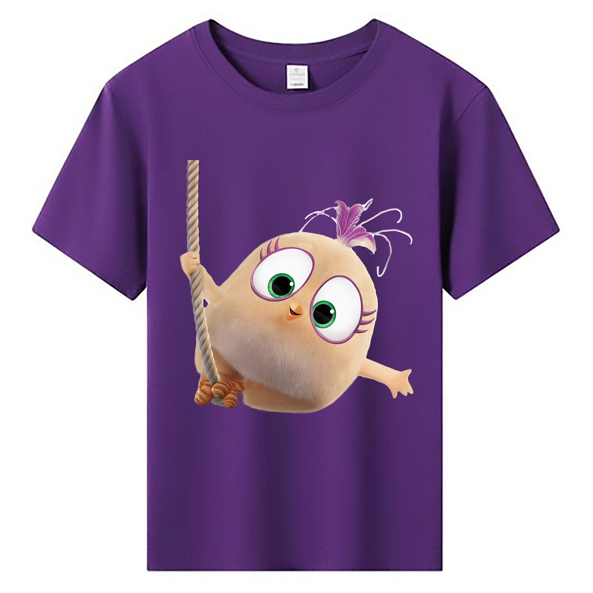 （画像用） Angry Birds アングリーバード 綿100％キッズTシャツ（フロントプリント）