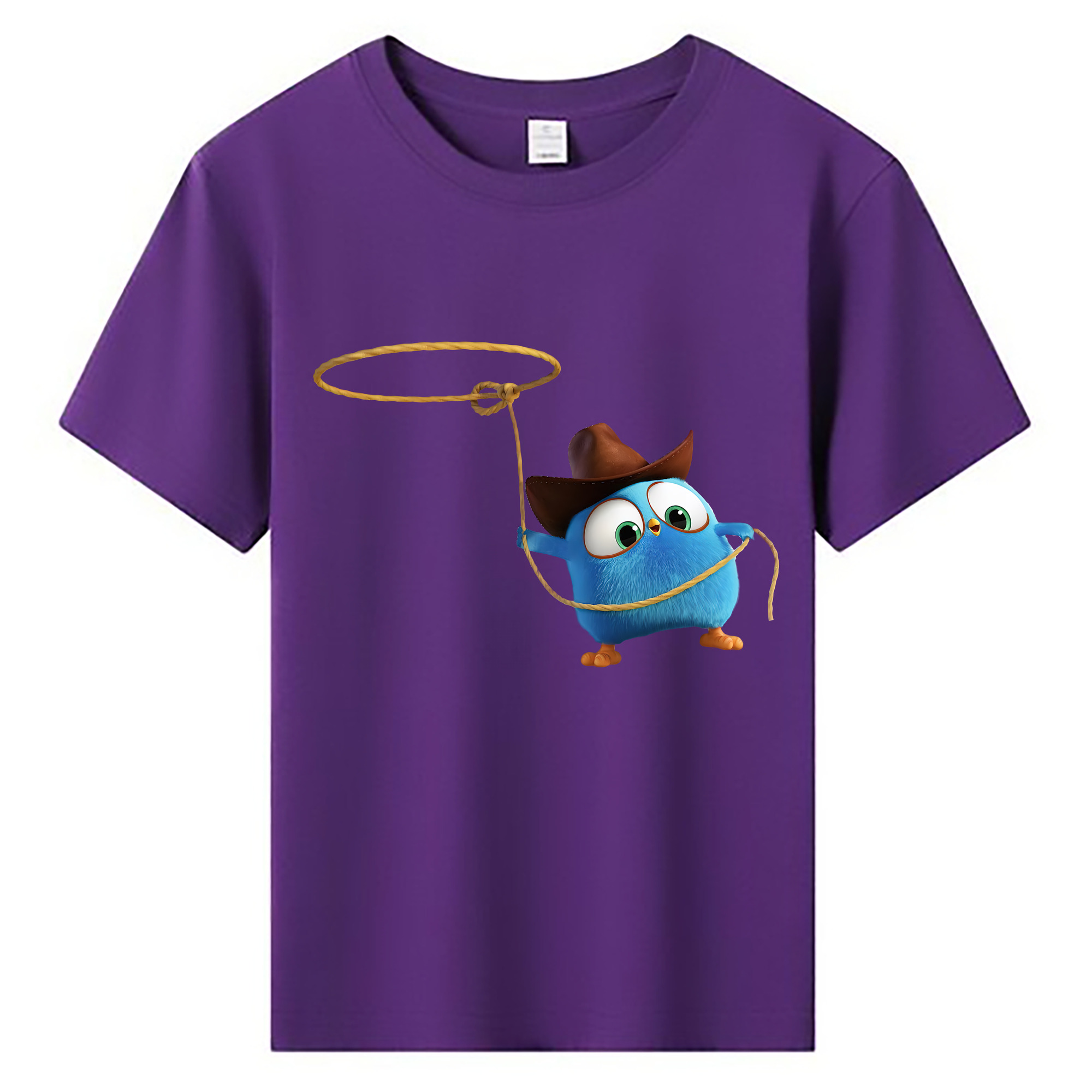 （画像用） Angry Birds アングリーバード 綿100％キッズTシャツ（フロントプリント）