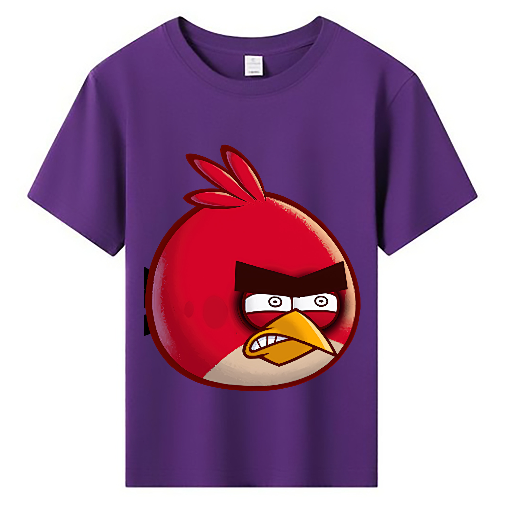 （画像用） Angry Birds アングリーバード 綿100％キッズTシャツ（フロントプリント）