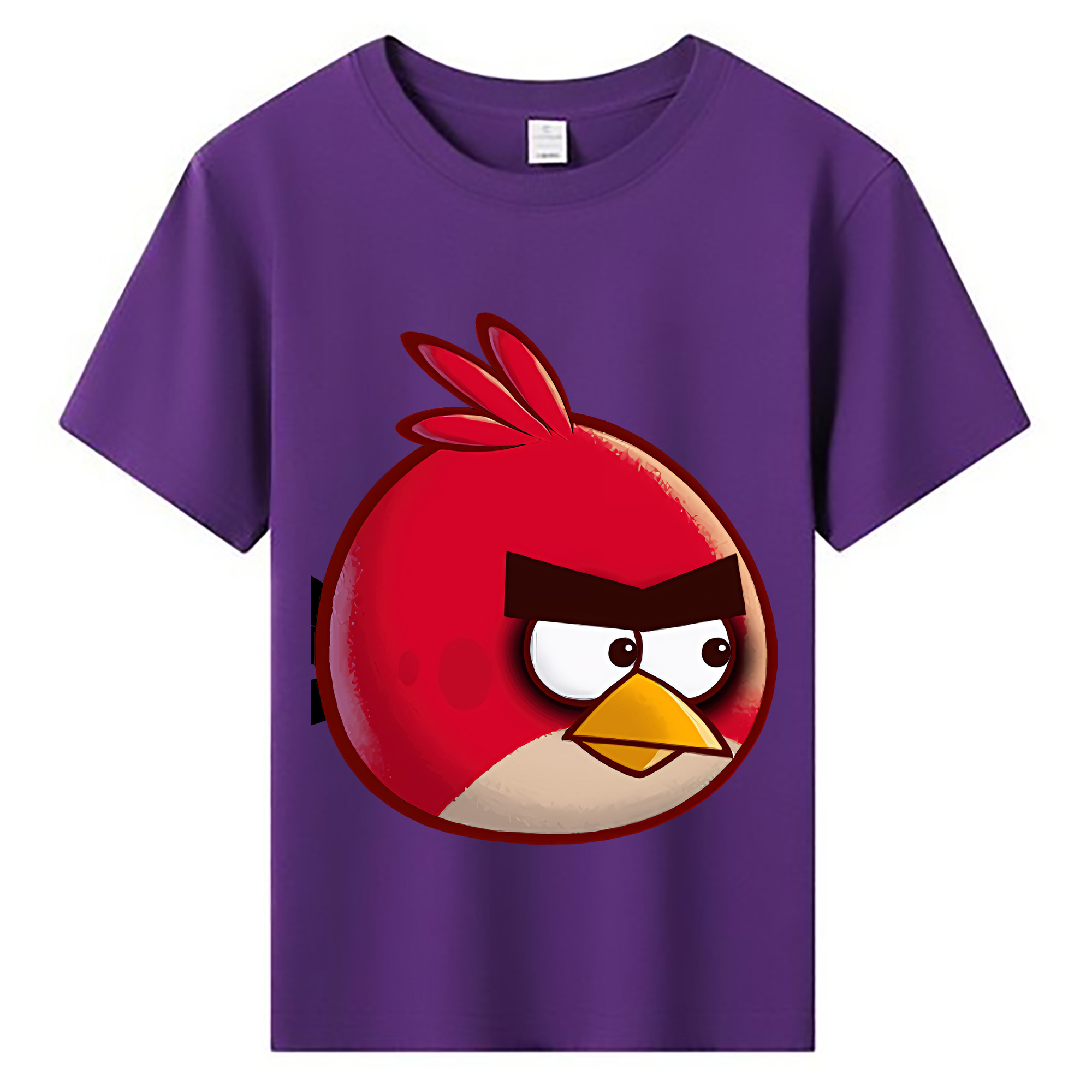 （画像用） Angry Birds アングリーバード 綿100％キッズTシャツ（フロントプリント）