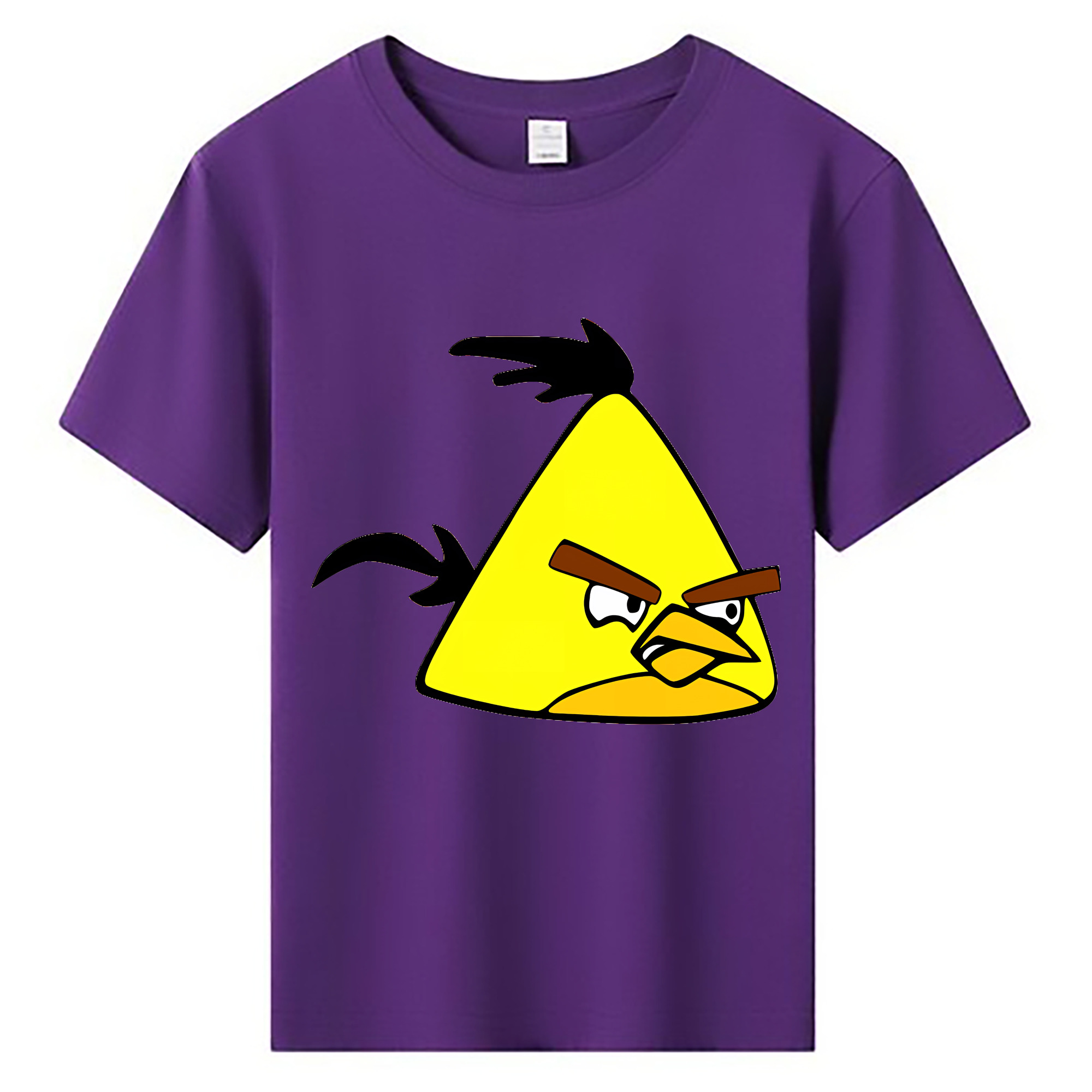 （画像用） Angry Birds アングリーバード 綿100％キッズTシャツ（フロントプリント）