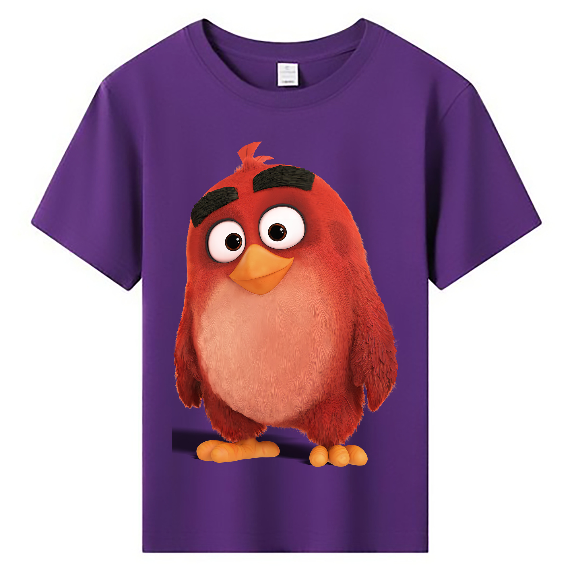 （画像用） Angry Birds アングリーバード 綿100％キッズTシャツ（フロントプリント）