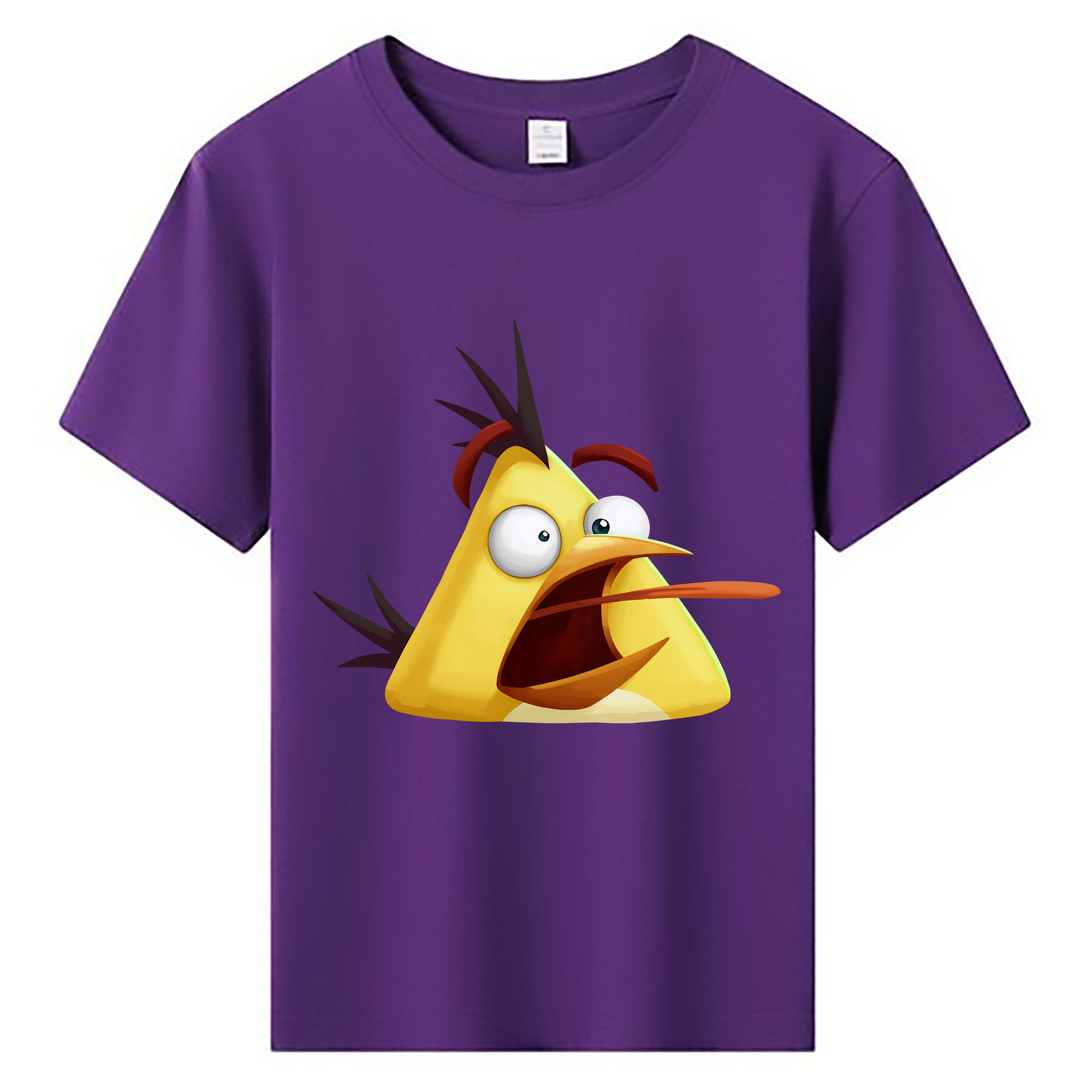 （画像用） Angry Birds アングリーバード 綿100％キッズTシャツ（フロントプリント）