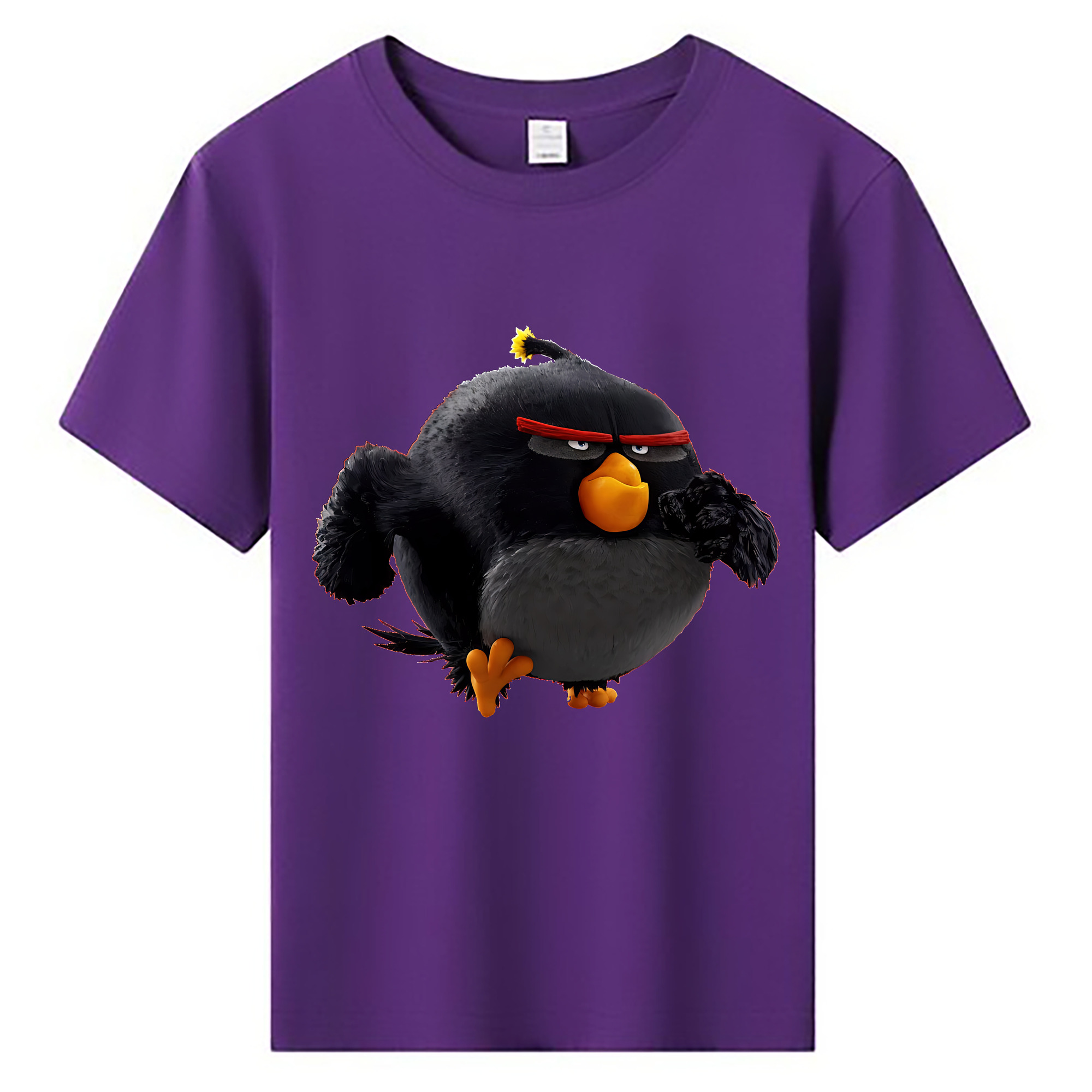 （画像用） Angry Birds アングリーバード 綿100％キッズTシャツ（フロントプリント）