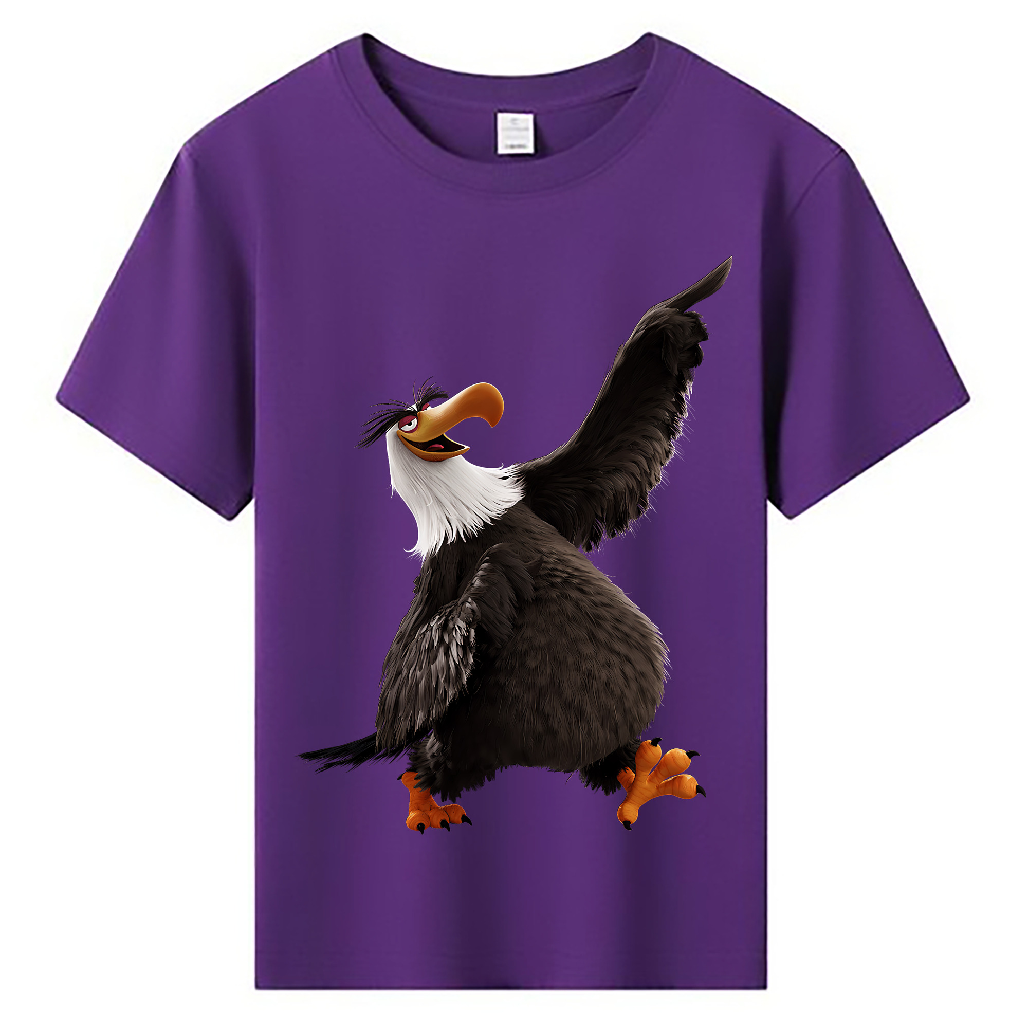 （画像用） Angry Birds アングリーバード 綿100％キッズTシャツ（フロントプリント）