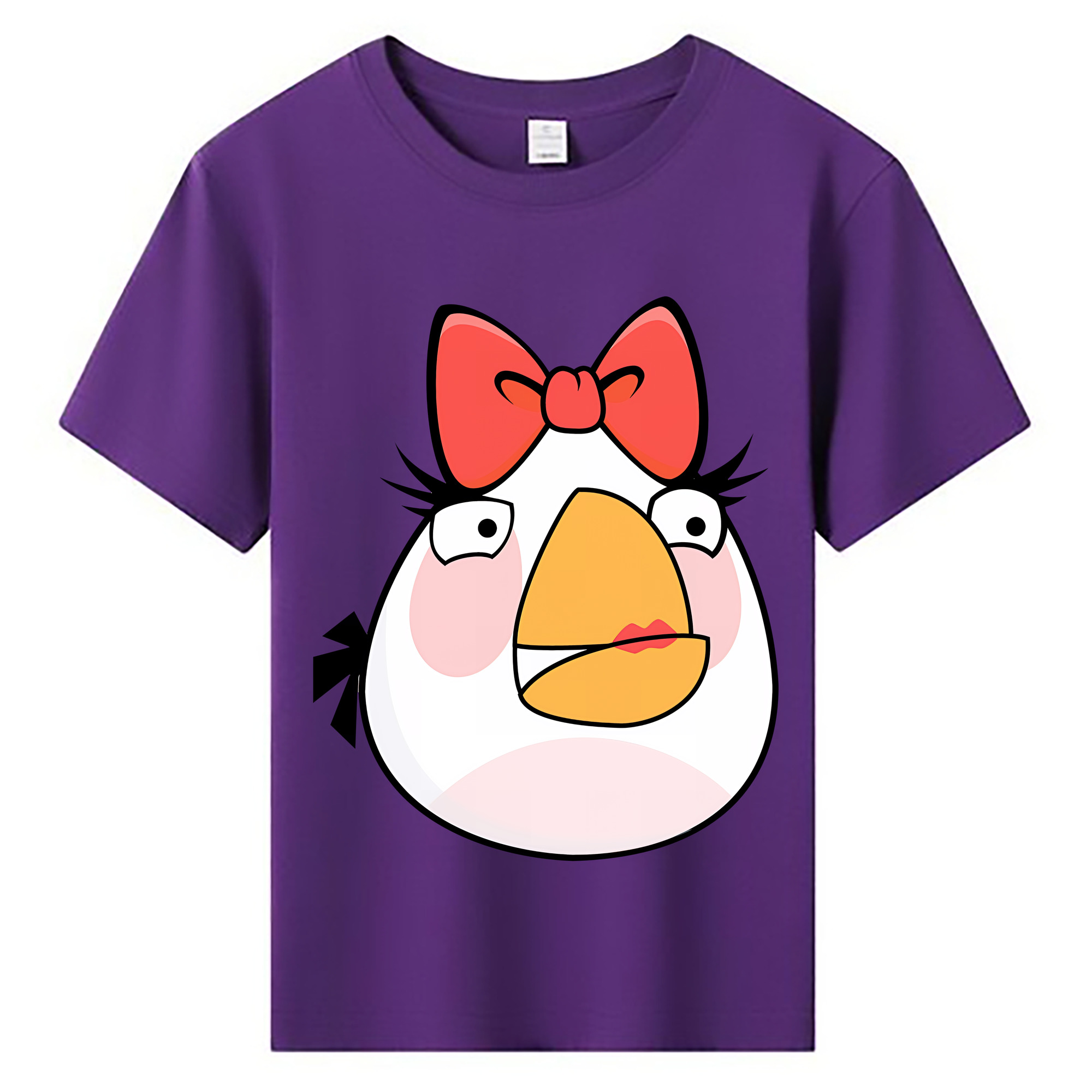 （画像用） Angry Birds アングリーバード 綿100％キッズTシャツ（フロントプリント）