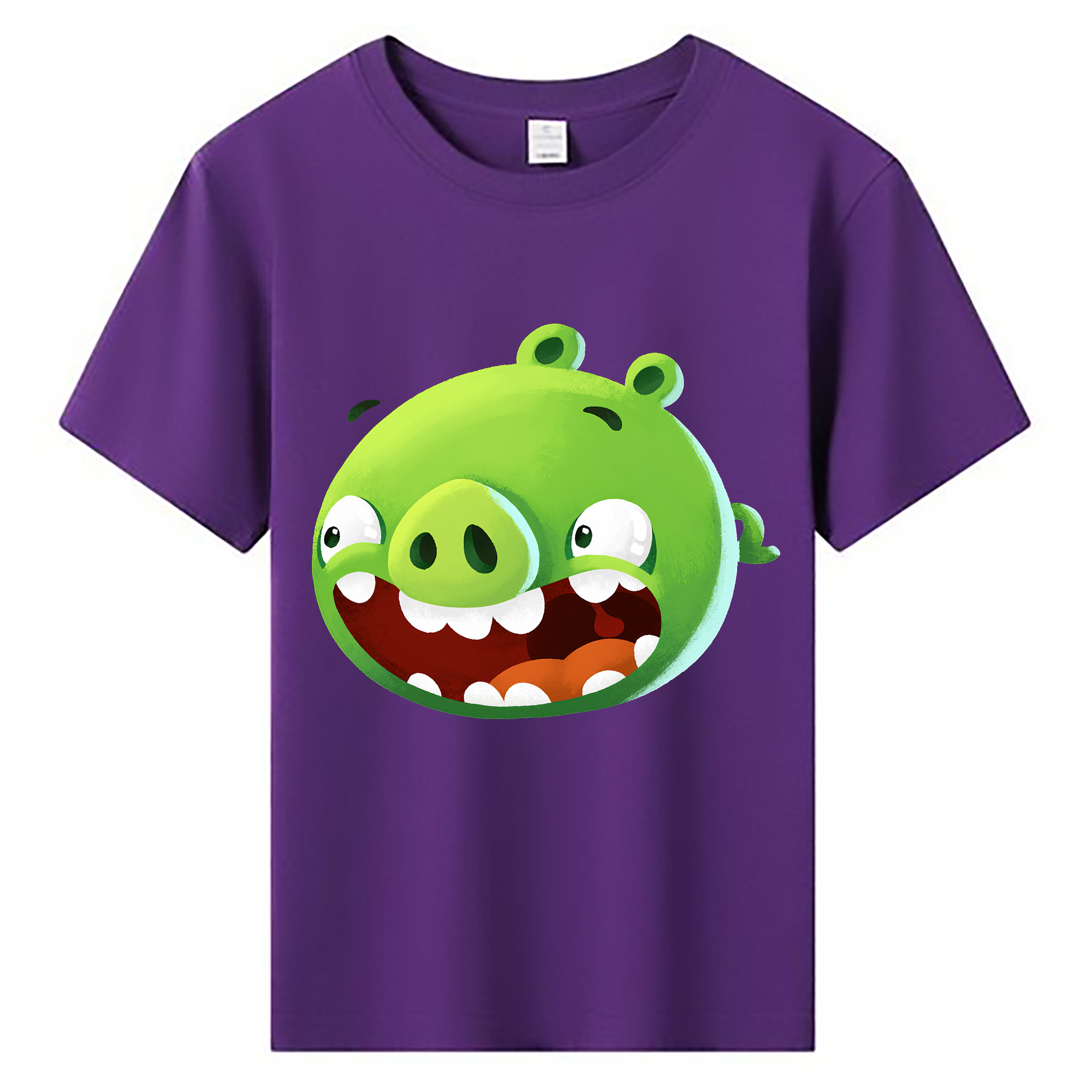 （画像用） Angry Birds アングリーバード 綿100％キッズTシャツ（フロントプリント）