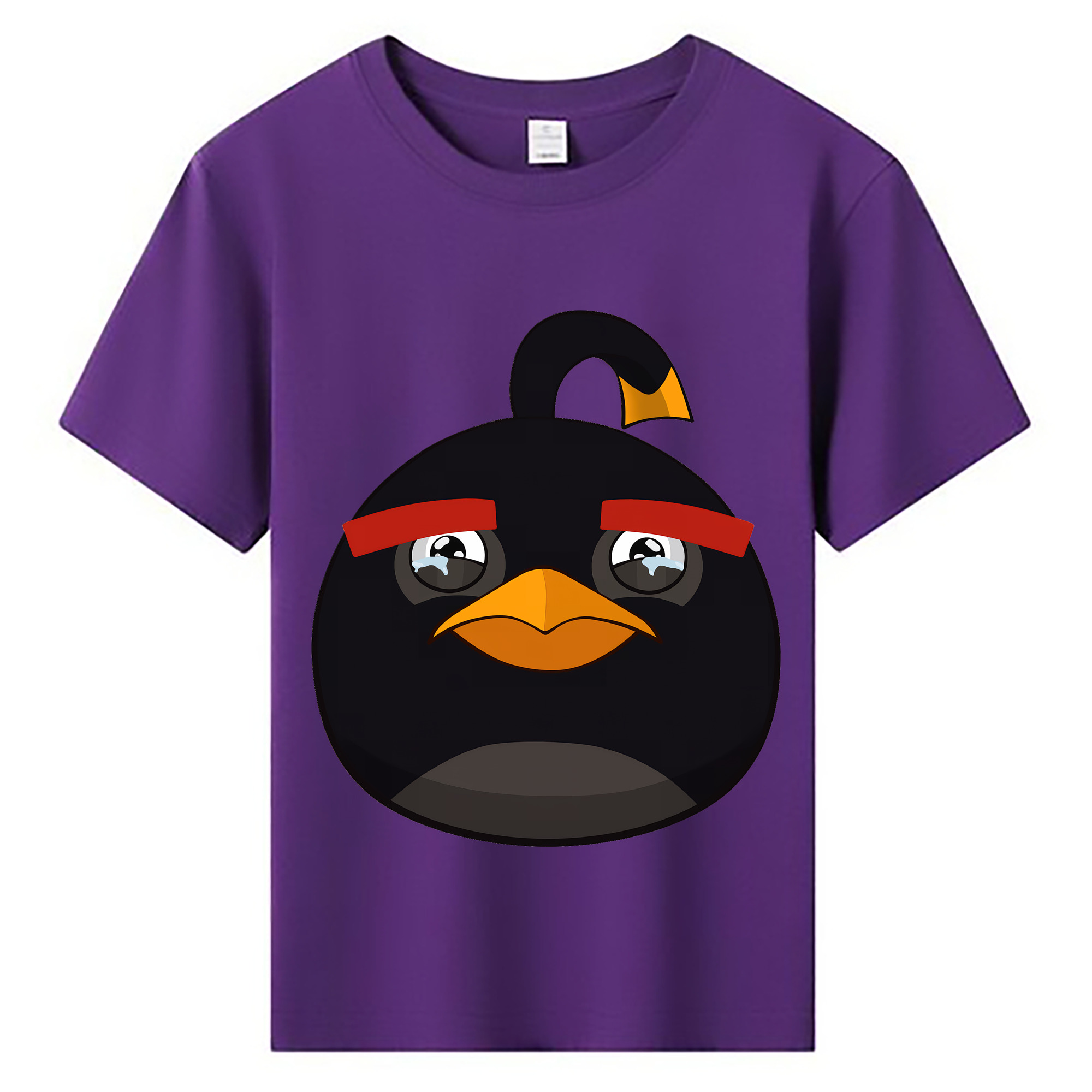 （画像用） Angry Birds アングリーバード 綿100％キッズTシャツ（フロントプリント）
