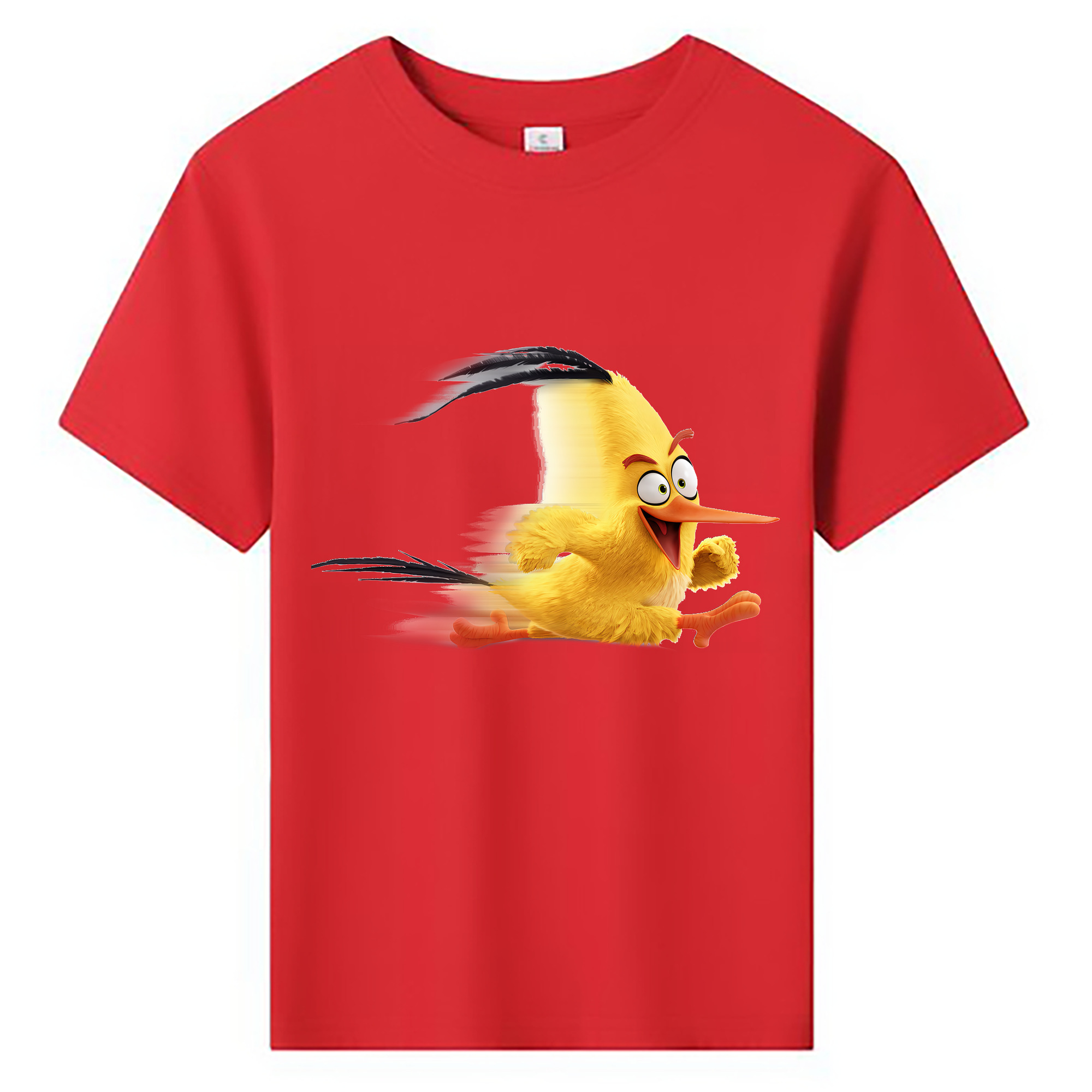 （画像用） Angry Birds アングリーバード 綿100％キッズTシャツ（フロントプリント）