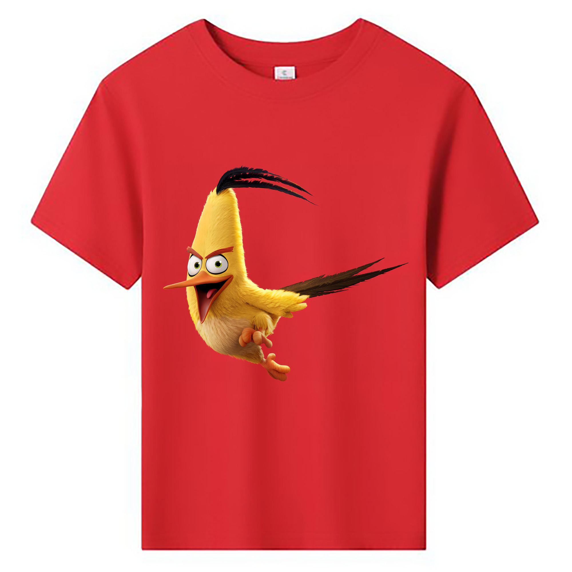 （画像用） Angry Birds アングリーバード 綿100％キッズTシャツ（フロントプリント）