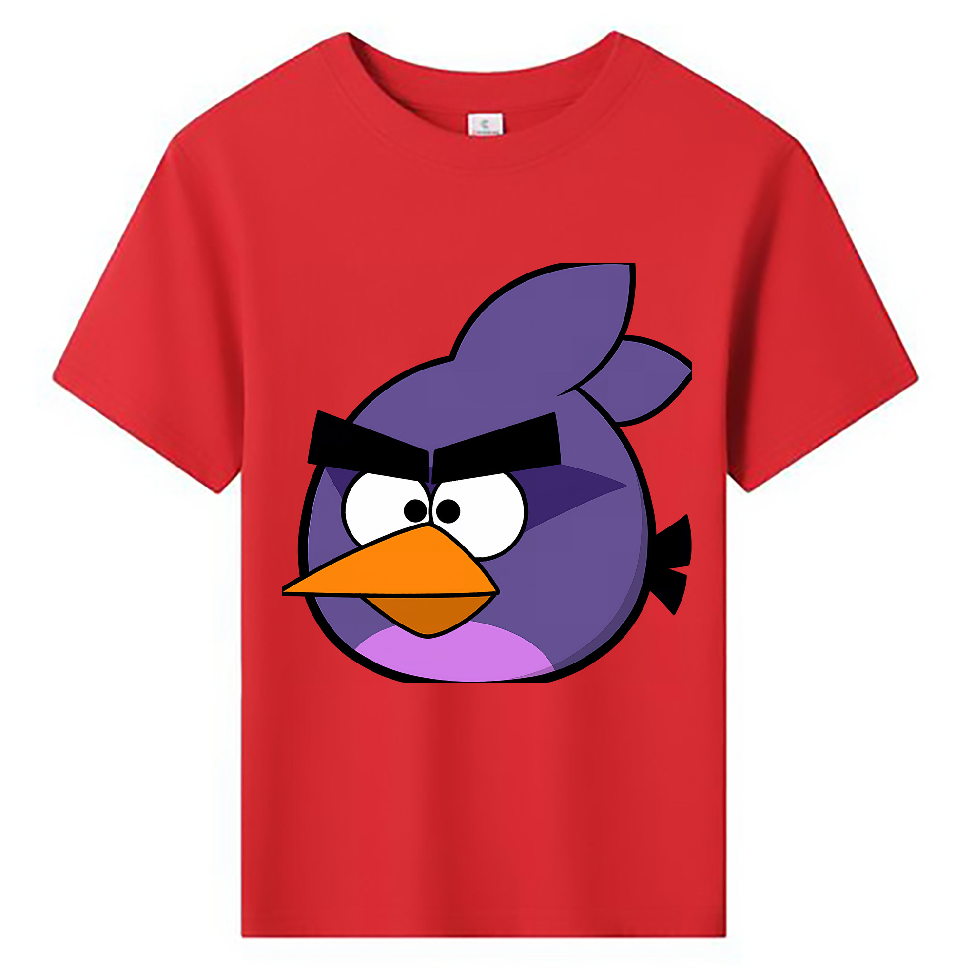 （画像用） Angry Birds アングリーバード 綿100％キッズTシャツ（フロントプリント）