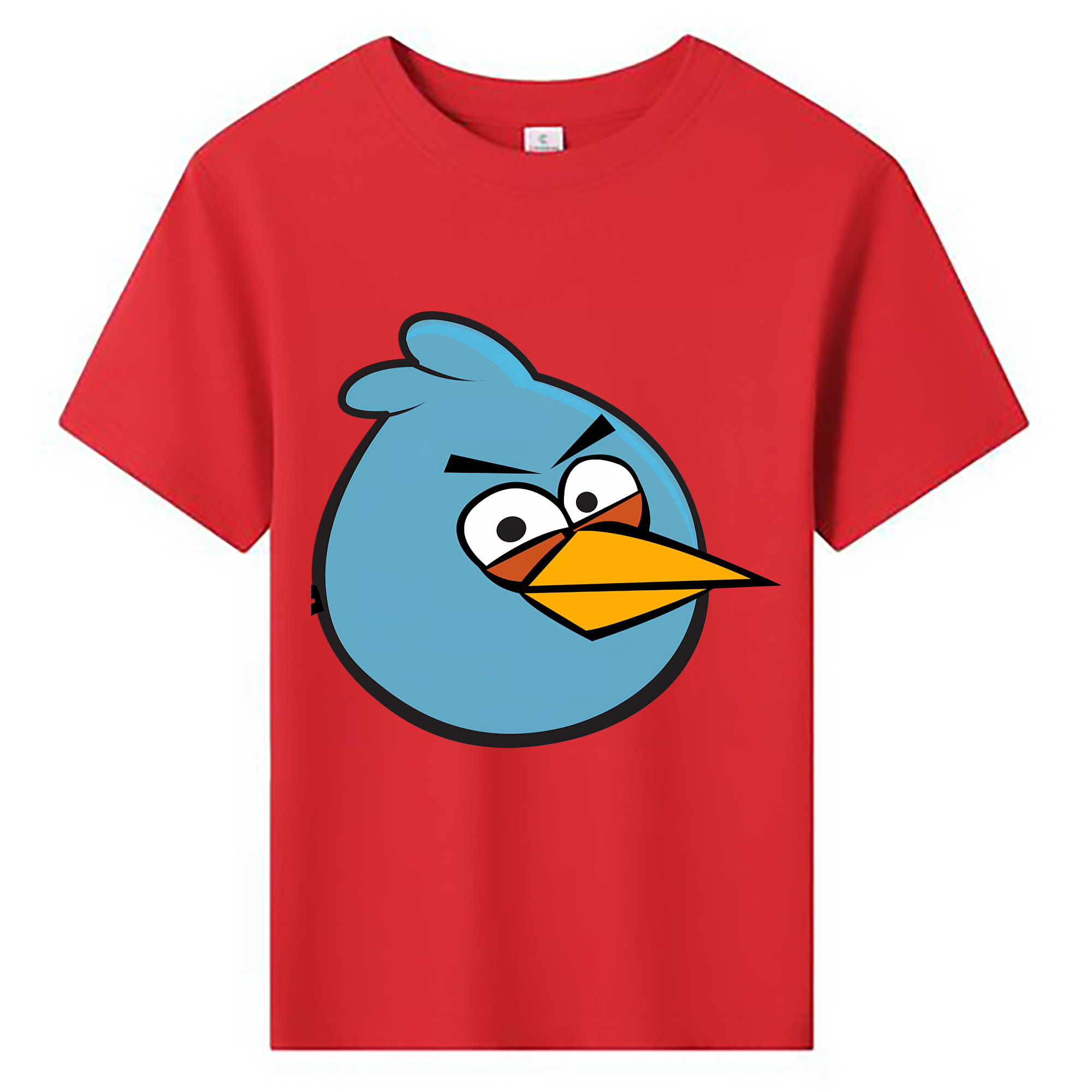 （画像用） Angry Birds アングリーバード 綿100％キッズTシャツ（フロントプリント）