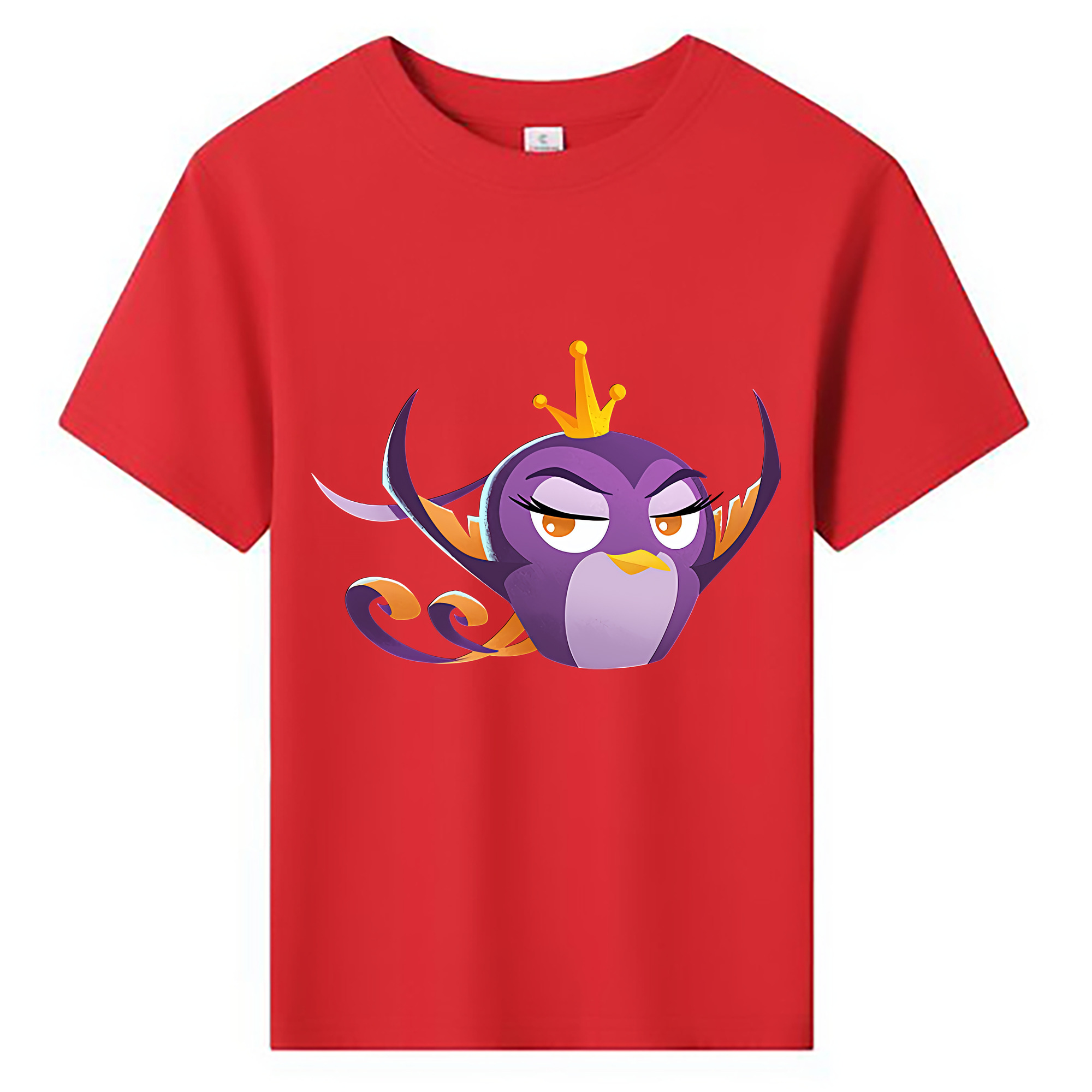 （画像用） Angry Birds アングリーバード 綿100％キッズTシャツ（フロントプリント）