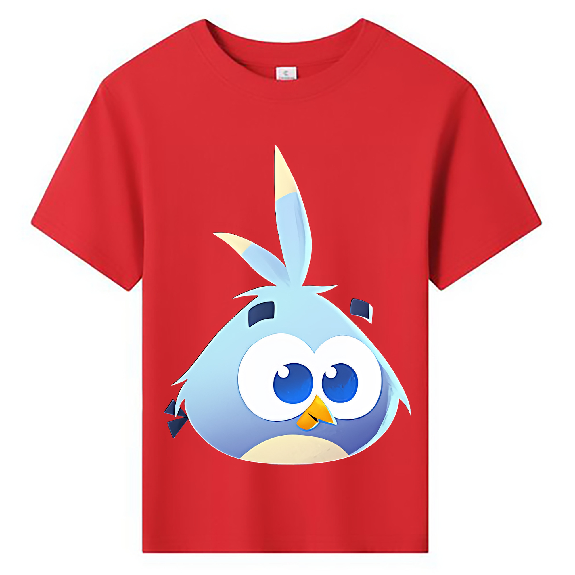 （画像用） Angry Birds アングリーバード 綿100％キッズTシャツ（フロントプリント）