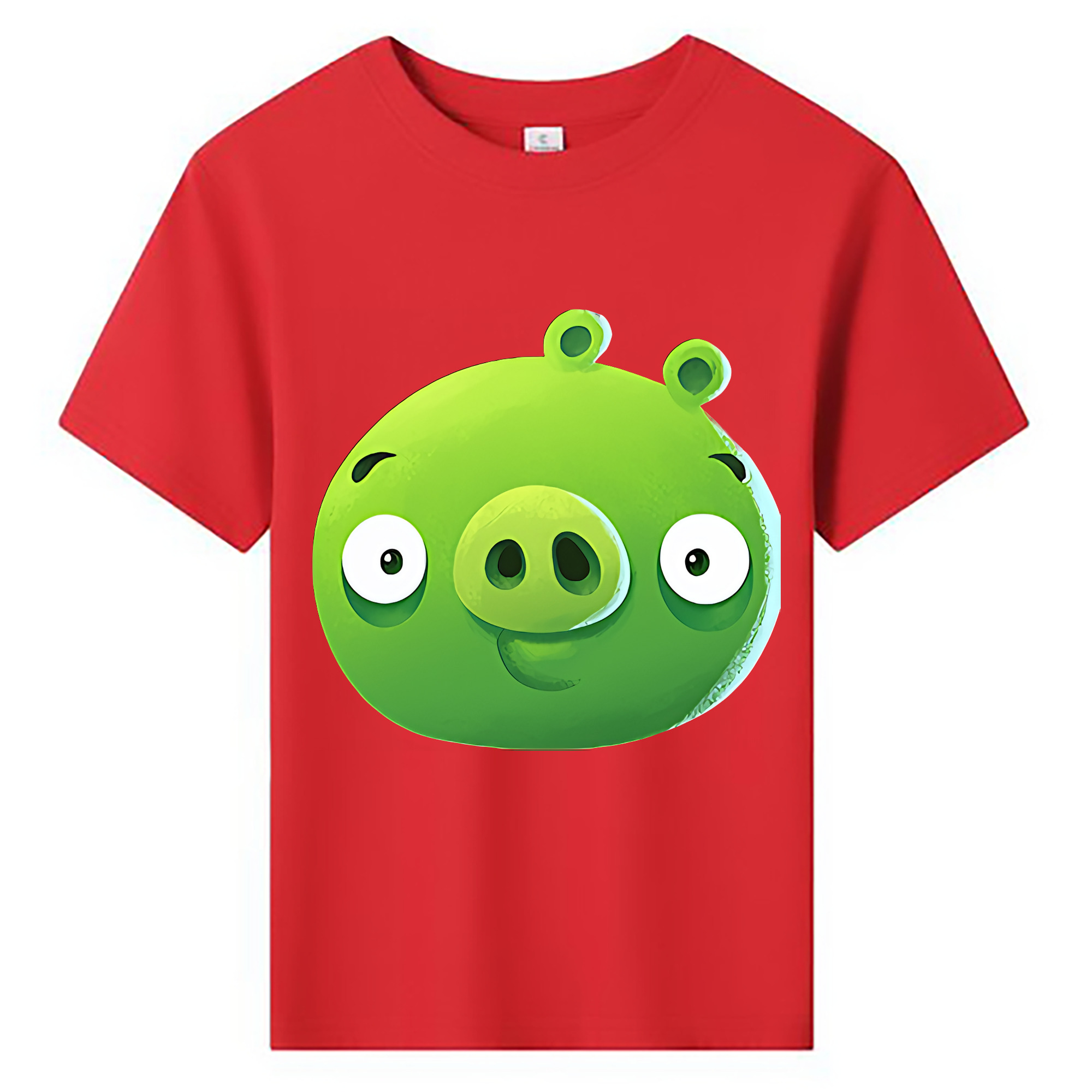 （画像用） Angry Birds アングリーバード 綿100％キッズTシャツ（フロントプリント）