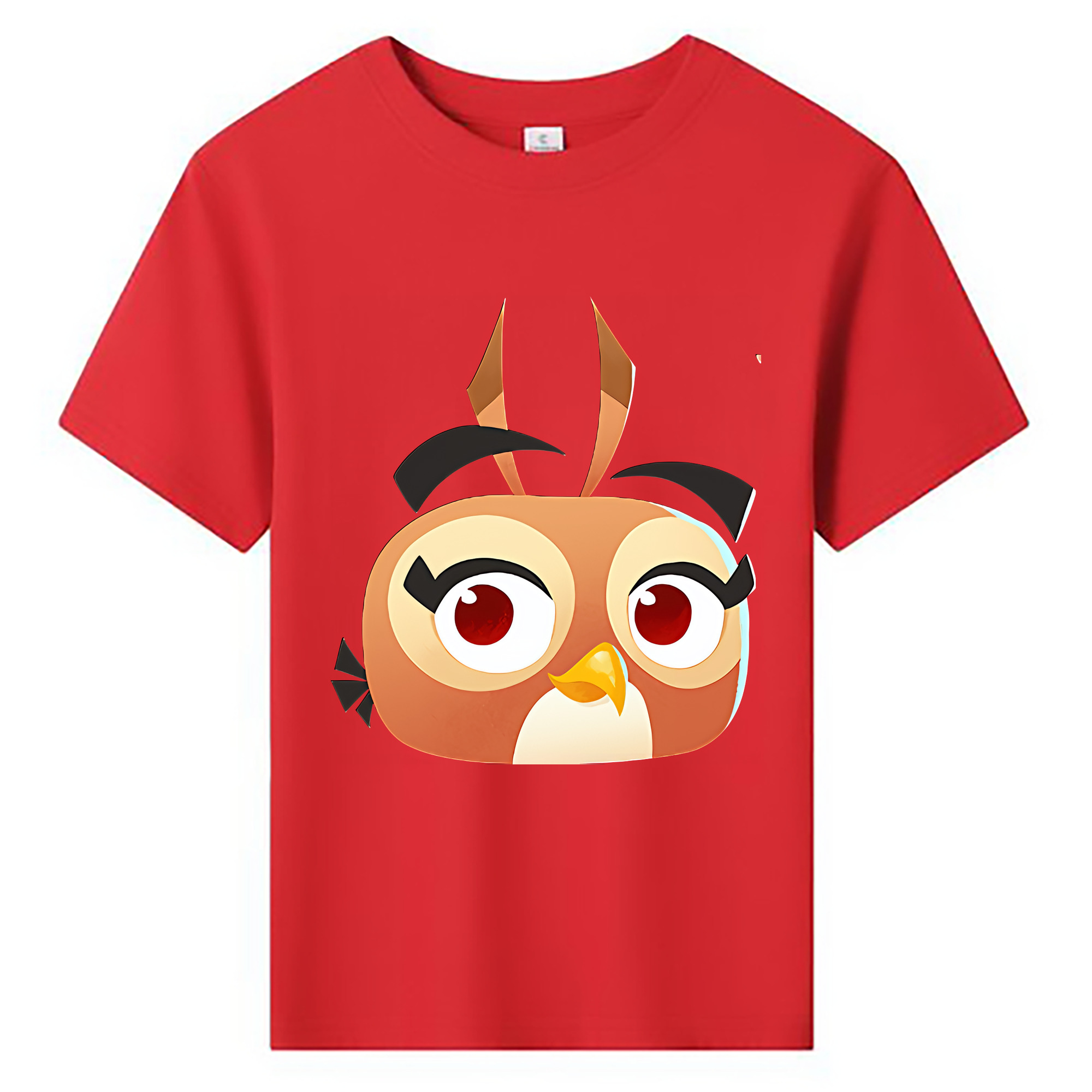 （画像用） Angry Birds アングリーバード 綿100％キッズTシャツ（フロントプリント）
