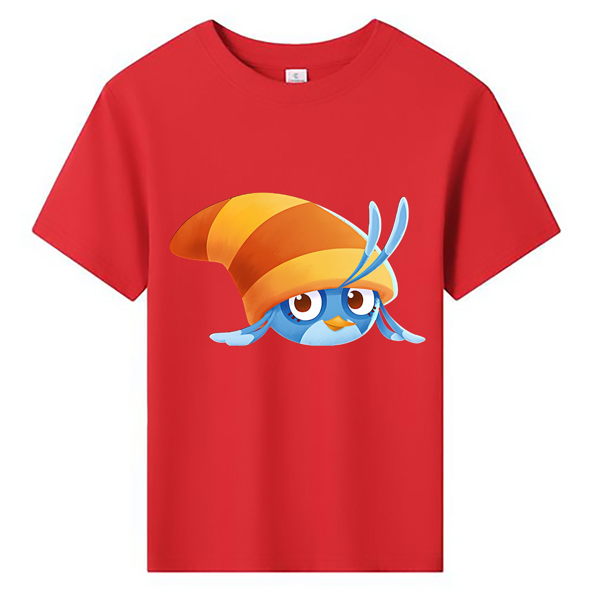 （画像用） Angry Birds アングリーバード 綿100％キッズTシャツ（フロントプリント）