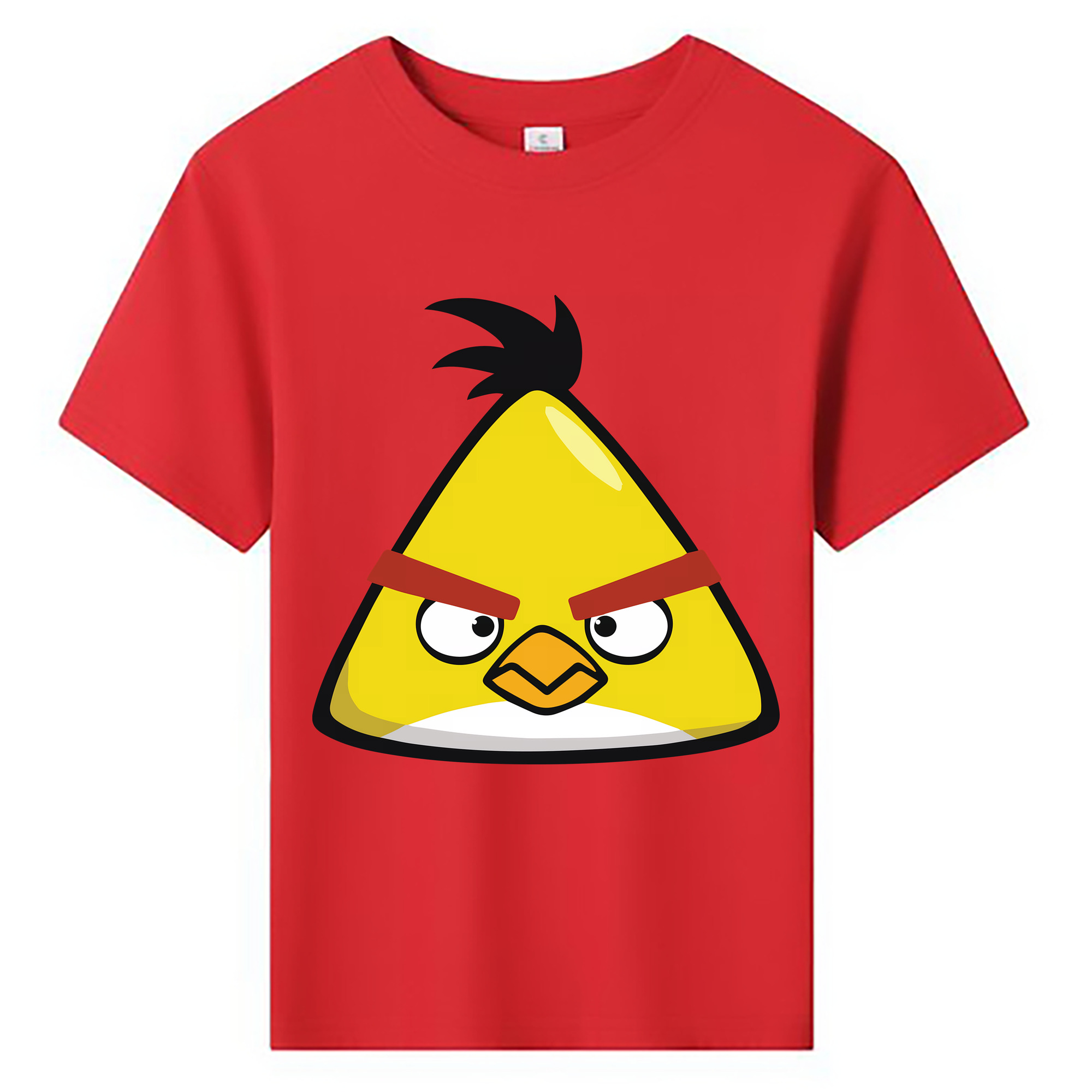 （画像用） Angry Birds アングリーバード 綿100％キッズTシャツ（フロントプリント）