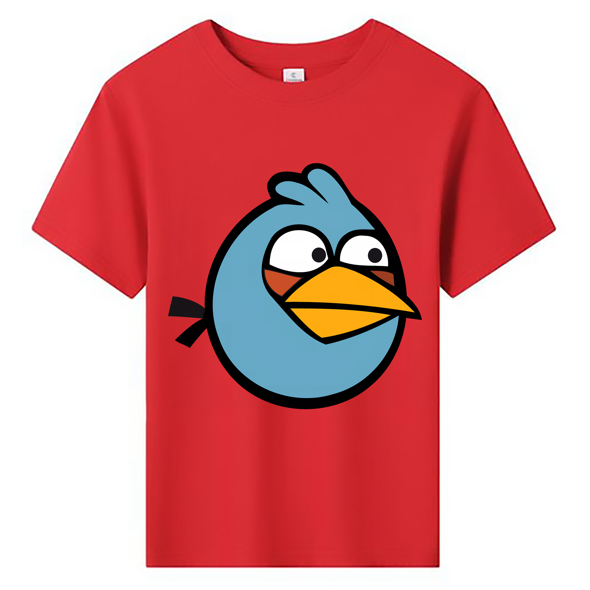 （画像用） Angry Birds アングリーバード 綿100％キッズTシャツ（フロントプリント）