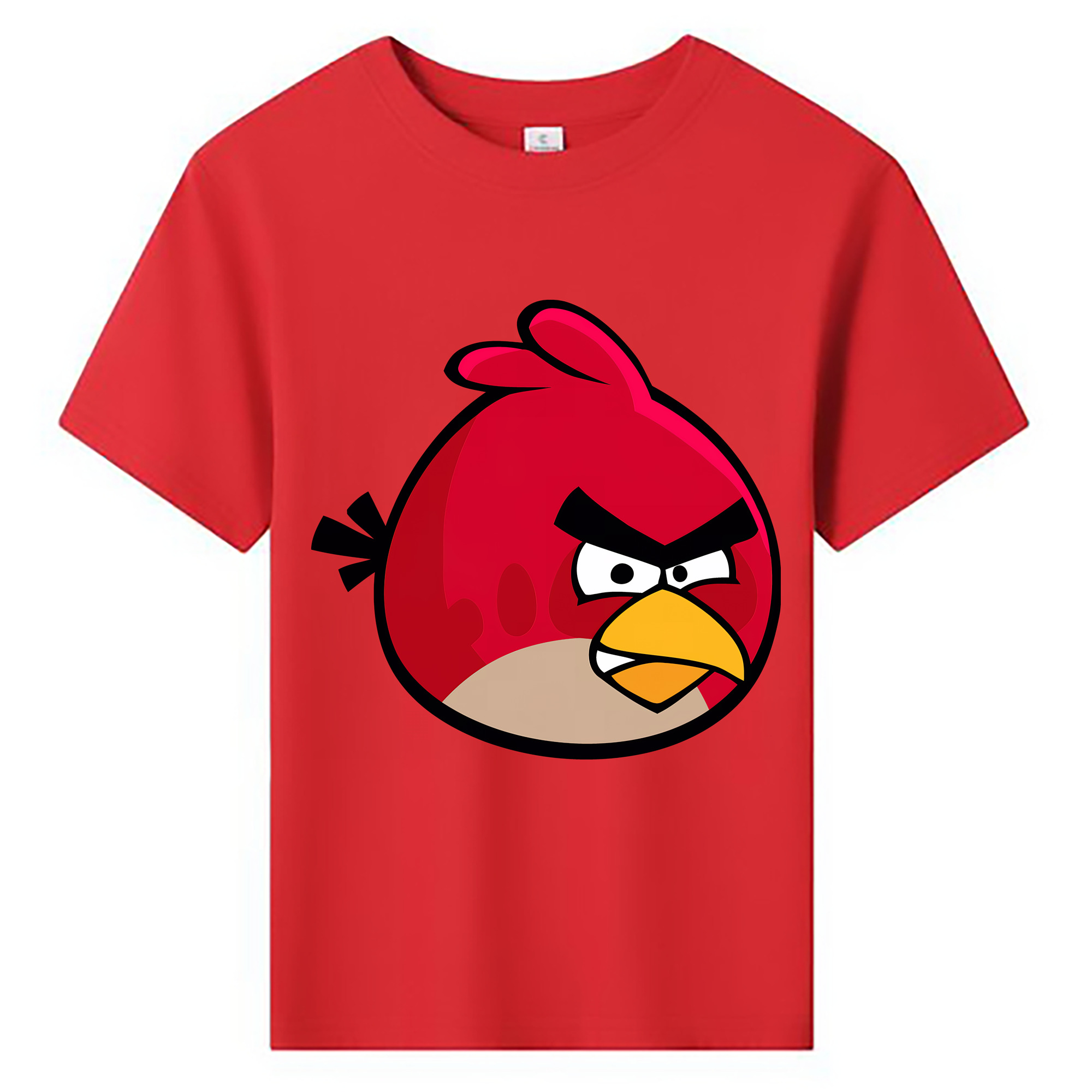 （画像用） Angry Birds アングリーバード 綿100％キッズTシャツ（フロントプリント）