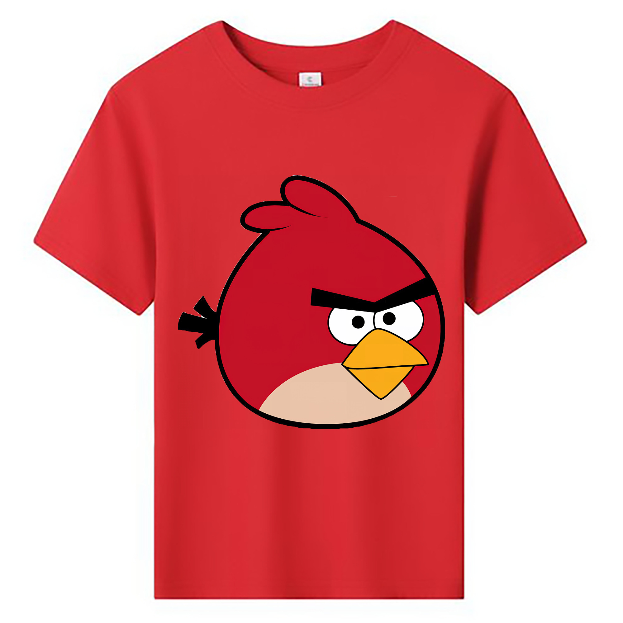 （画像用） Angry Birds アングリーバード 綿100％キッズTシャツ（フロントプリント）