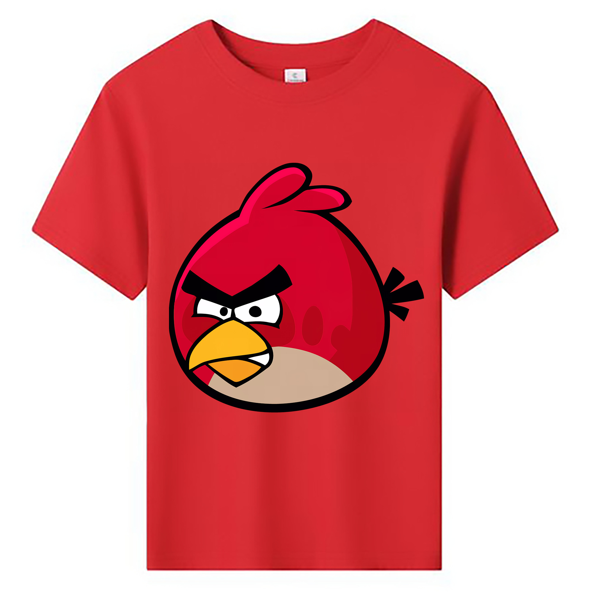 （画像用） Angry Birds アングリーバード 綿100％キッズTシャツ（フロントプリント）