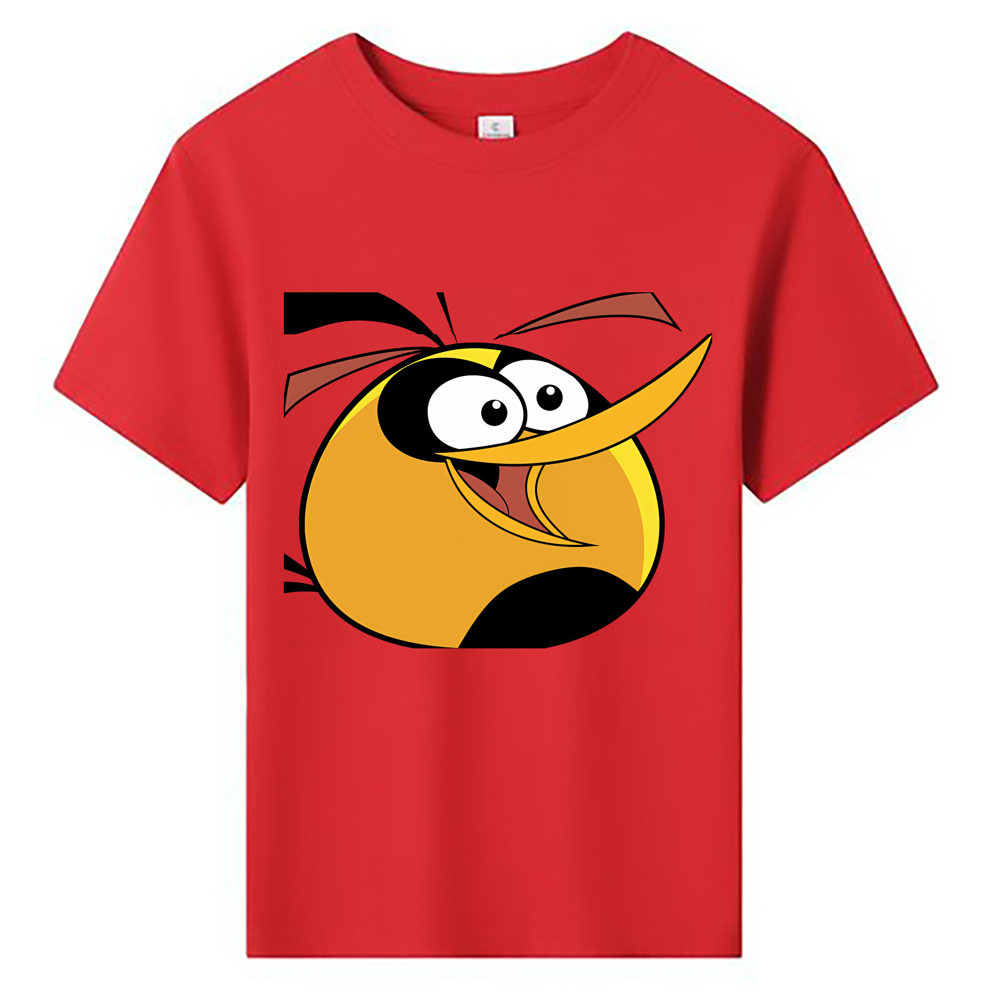 （画像用） Angry Birds アングリーバード 綿100％キッズTシャツ（フロントプリント）