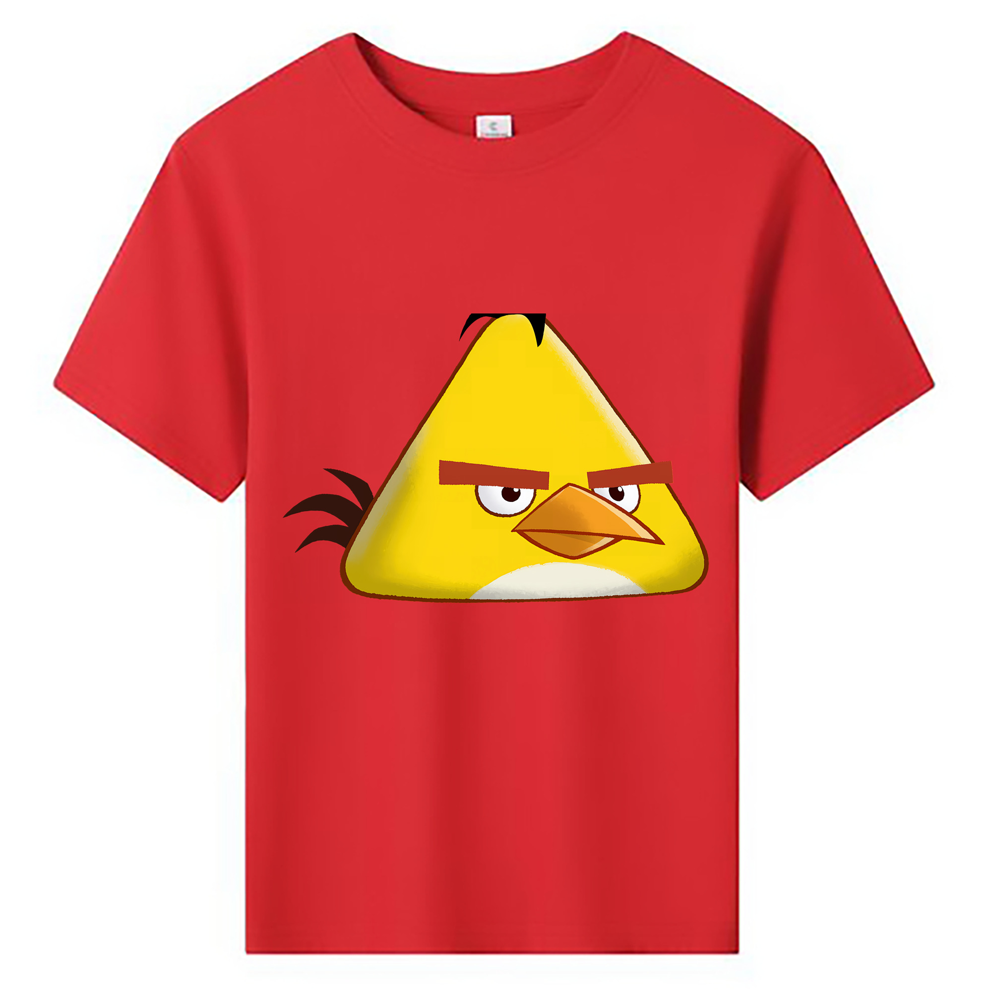 （画像用） Angry Birds アングリーバード 綿100％キッズTシャツ（フロントプリント）