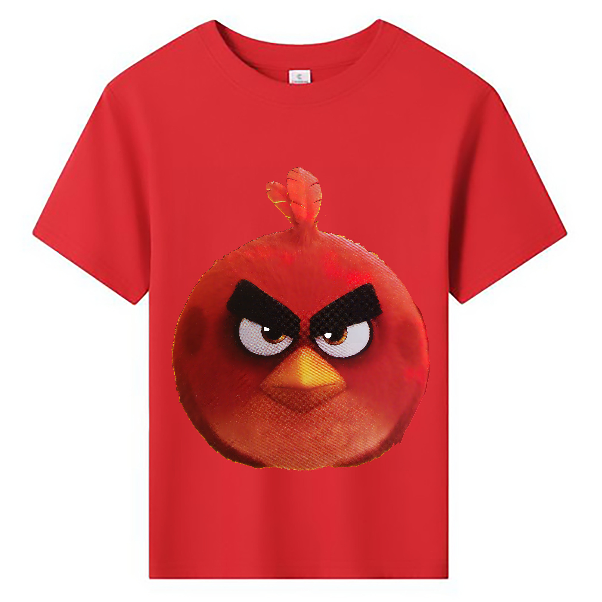 （画像用） Angry Birds アングリーバード 綿100％キッズTシャツ（フロントプリント）