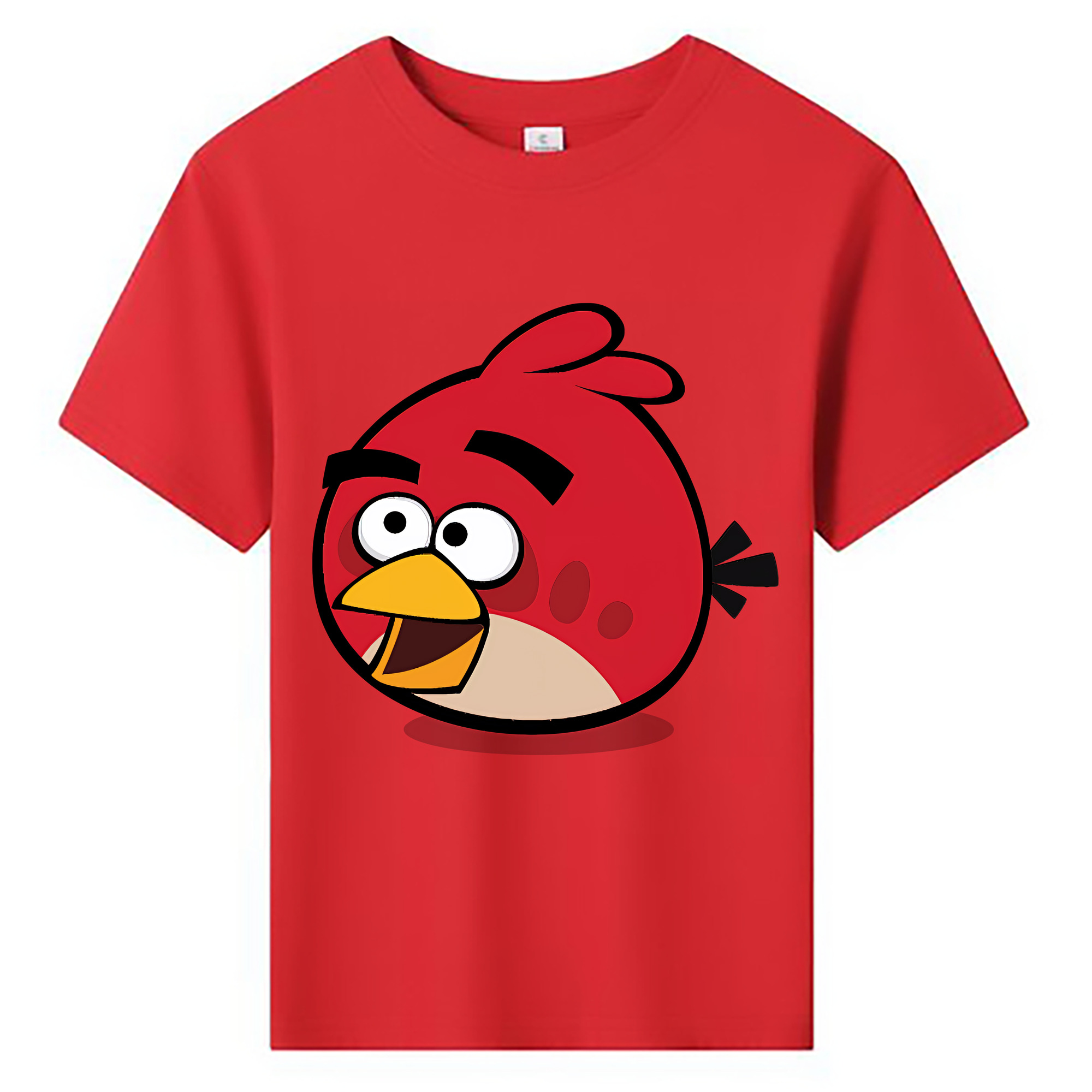 （画像用） Angry Birds アングリーバード 綿100％キッズTシャツ（フロントプリント）