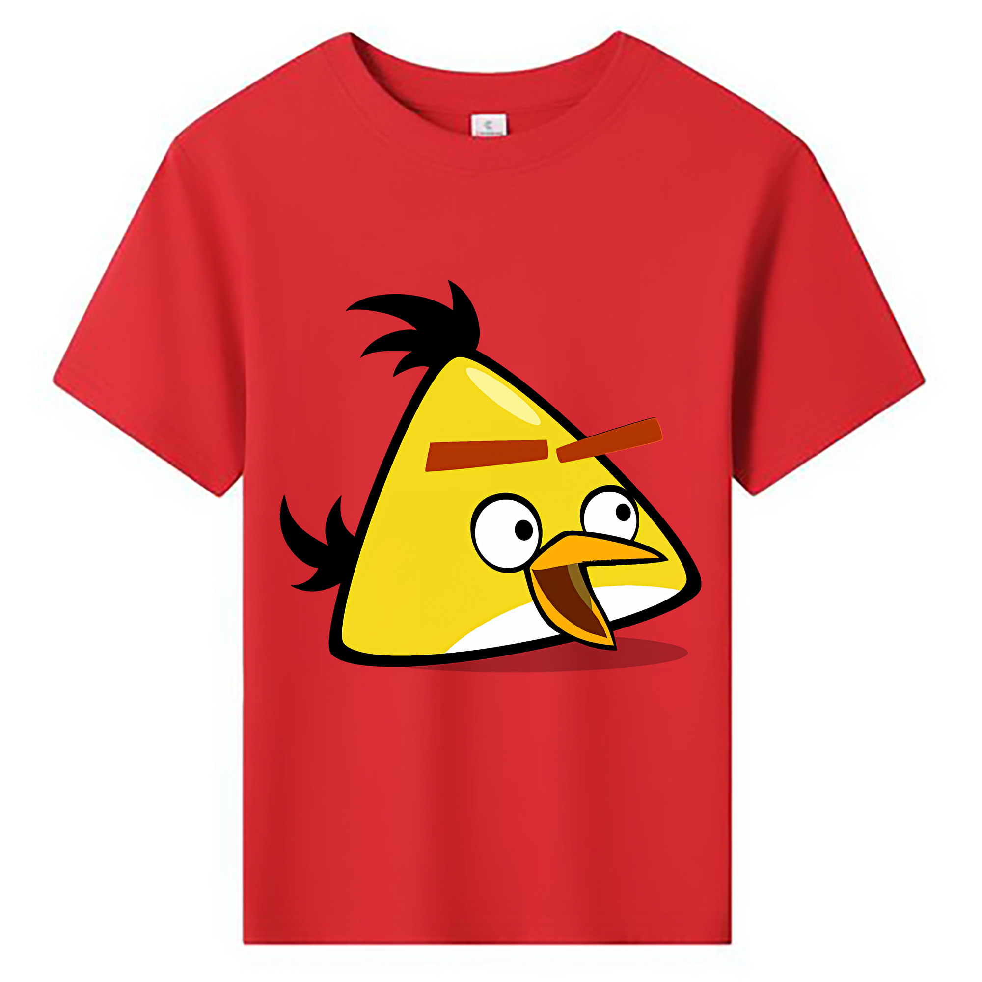 （画像用） Angry Birds アングリーバード 綿100％キッズTシャツ（フロントプリント）
