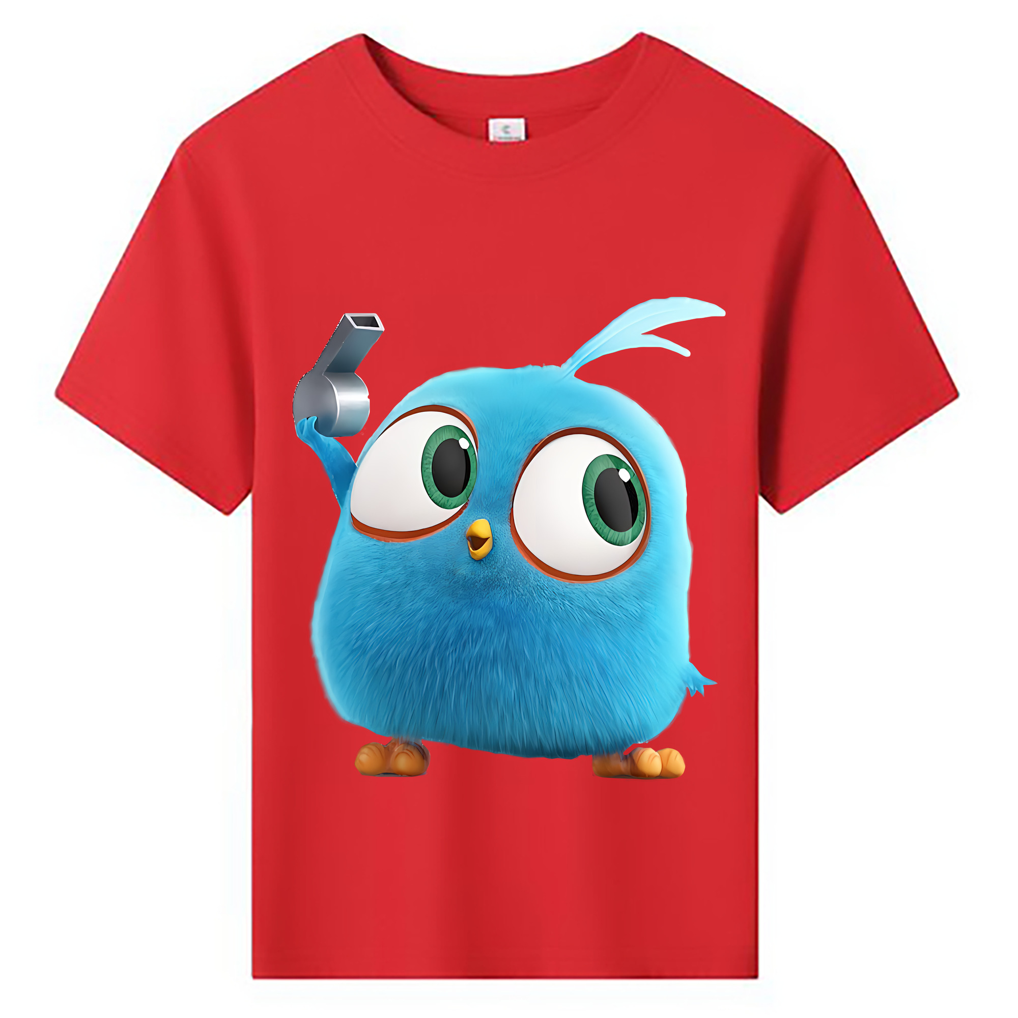 （画像用） Angry Birds アングリーバード 綿100％キッズTシャツ（フロントプリント）
