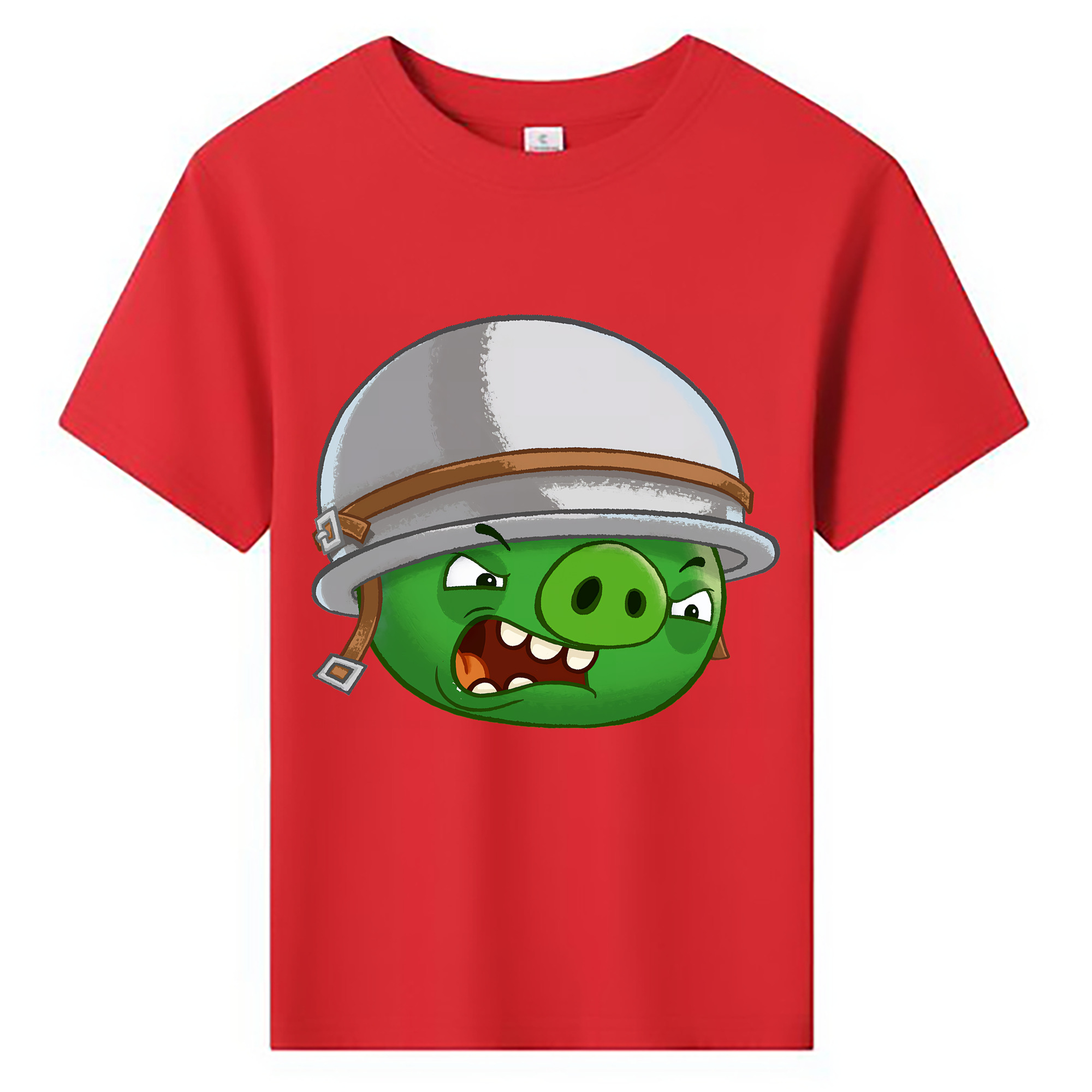 （画像用） Angry Birds アングリーバード 綿100％キッズTシャツ（フロントプリント）
