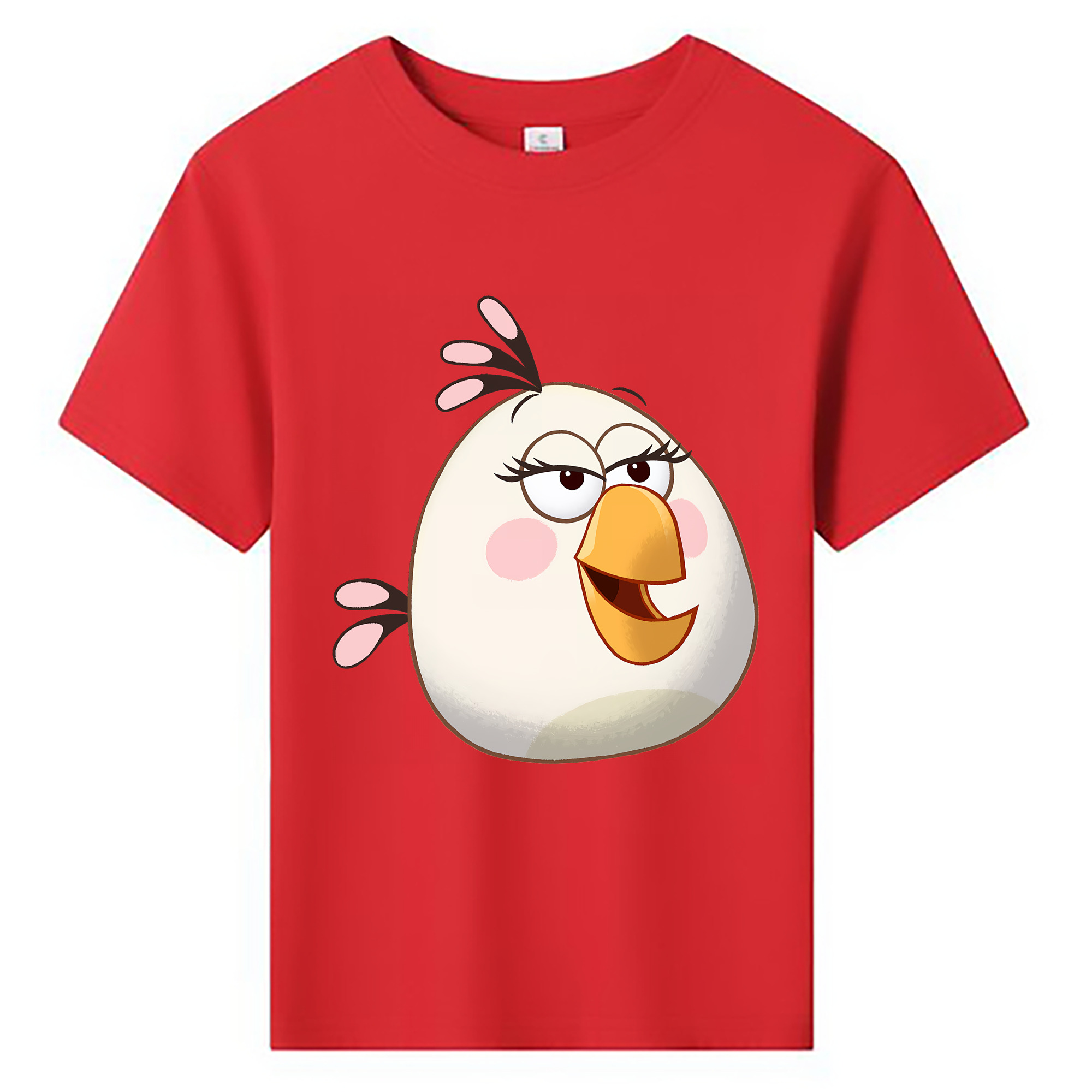 （画像用） Angry Birds アングリーバード 綿100％キッズTシャツ（フロントプリント）