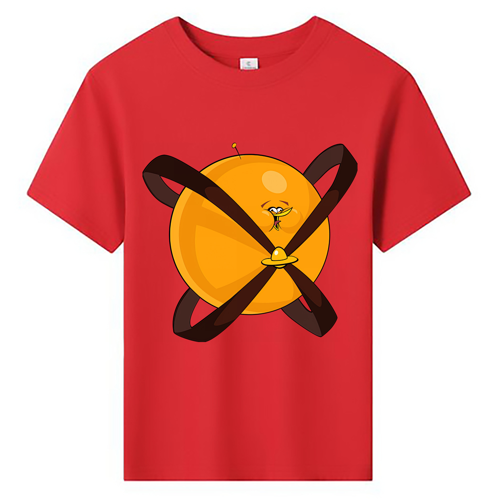 （画像用） Angry Birds アングリーバード 綿100％キッズTシャツ（フロントプリント）
