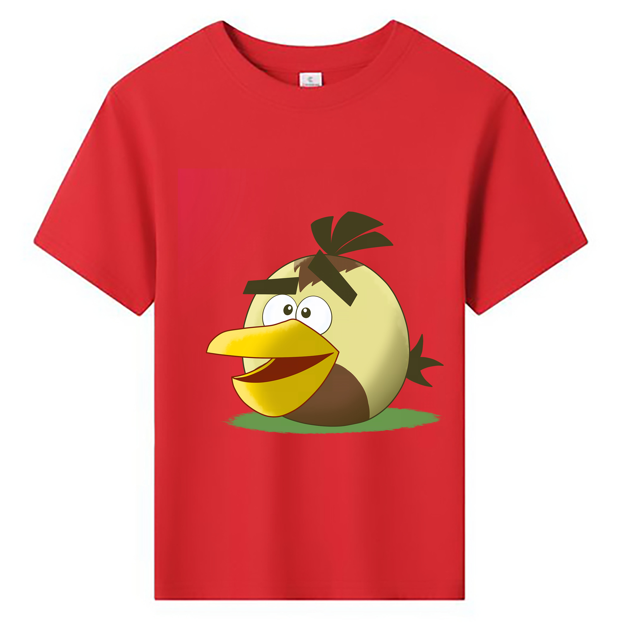 （画像用） Angry Birds アングリーバード 綿100％キッズTシャツ（フロントプリント）