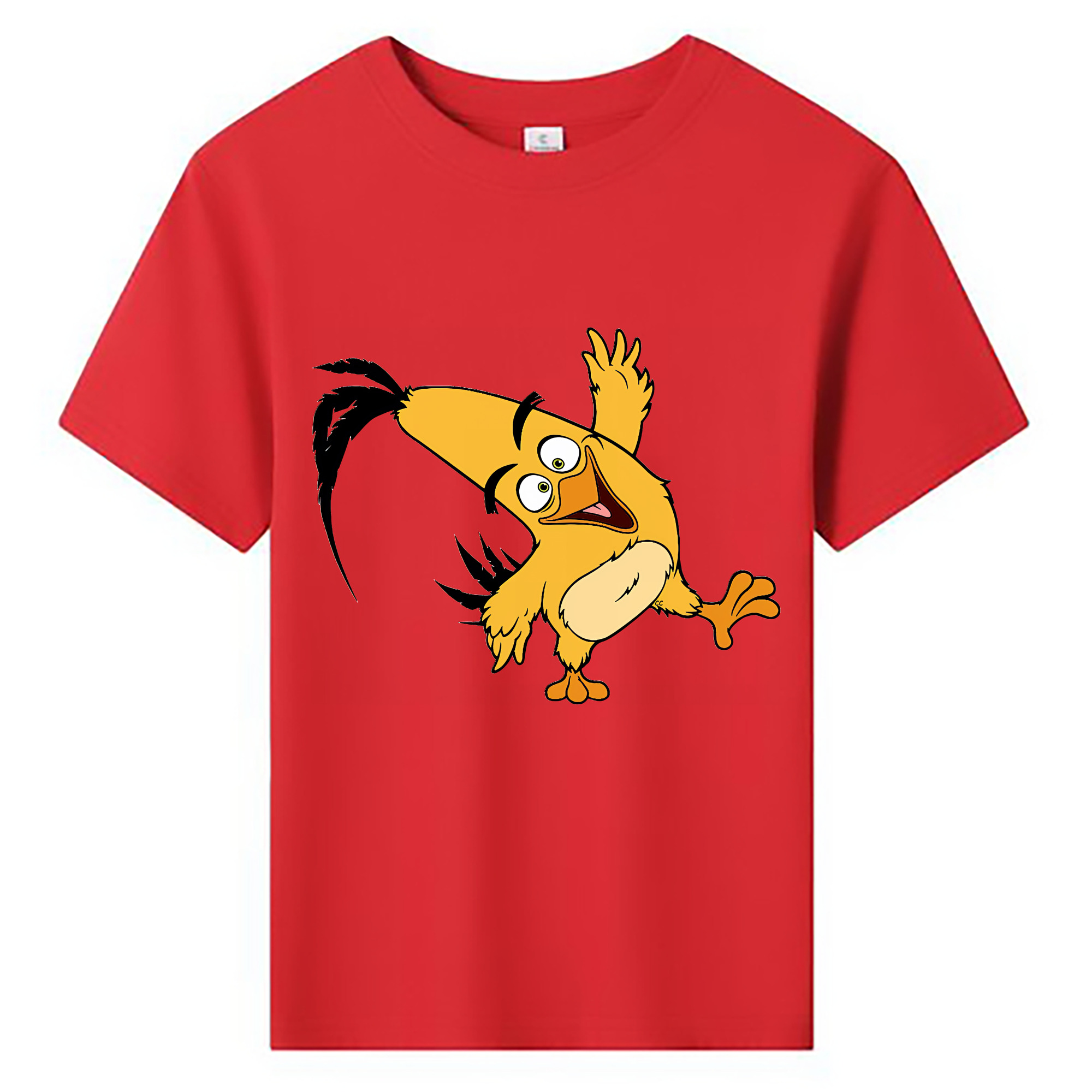 （画像用） Angry Birds アングリーバード 綿100％キッズTシャツ（フロントプリント）