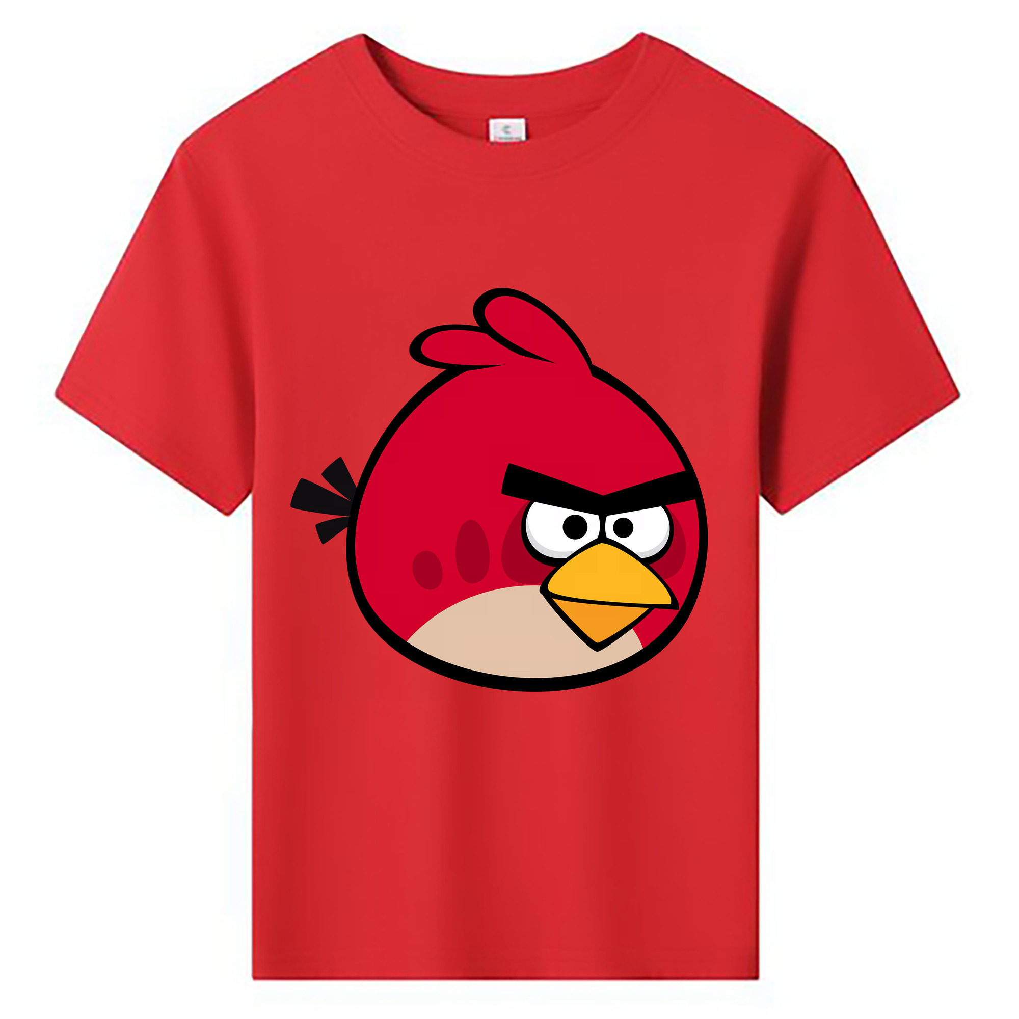 （画像用） Angry Birds アングリーバード 綿100％キッズTシャツ（フロントプリント）